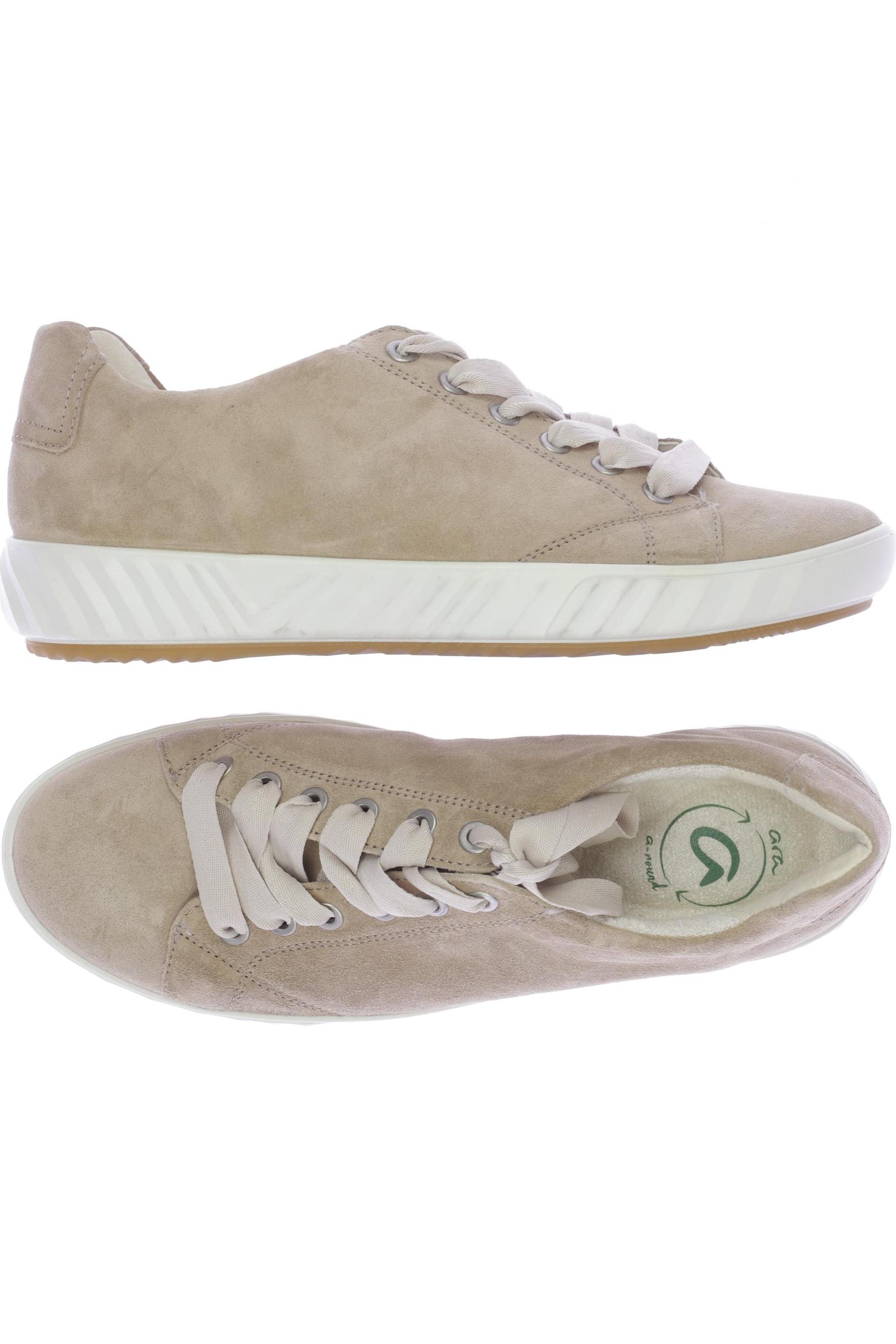 

Ara Damen Sneakers, beige, Gr. 5.5