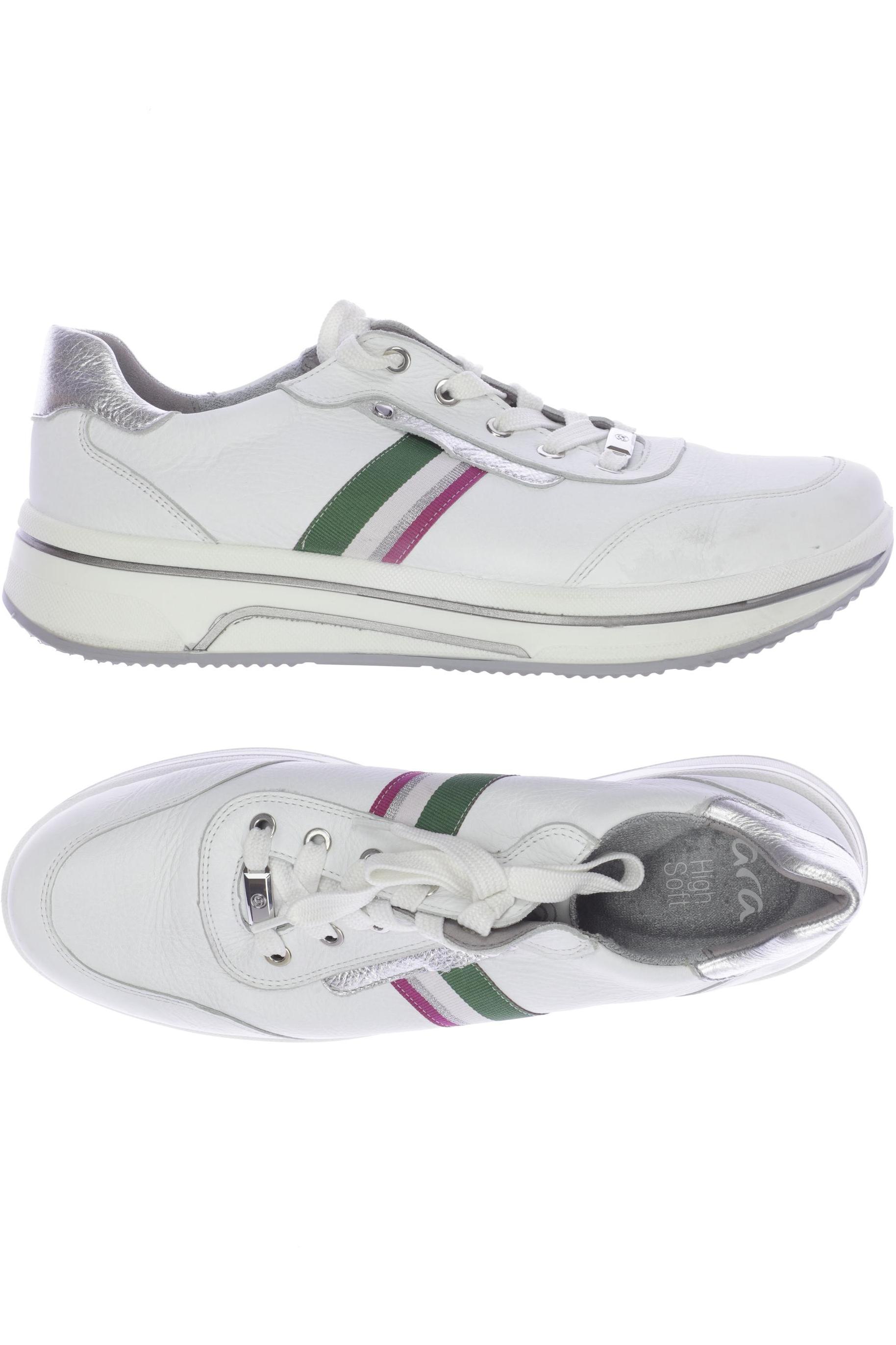 

Ara Damen Sneakers, weiß, Gr. 9.5
