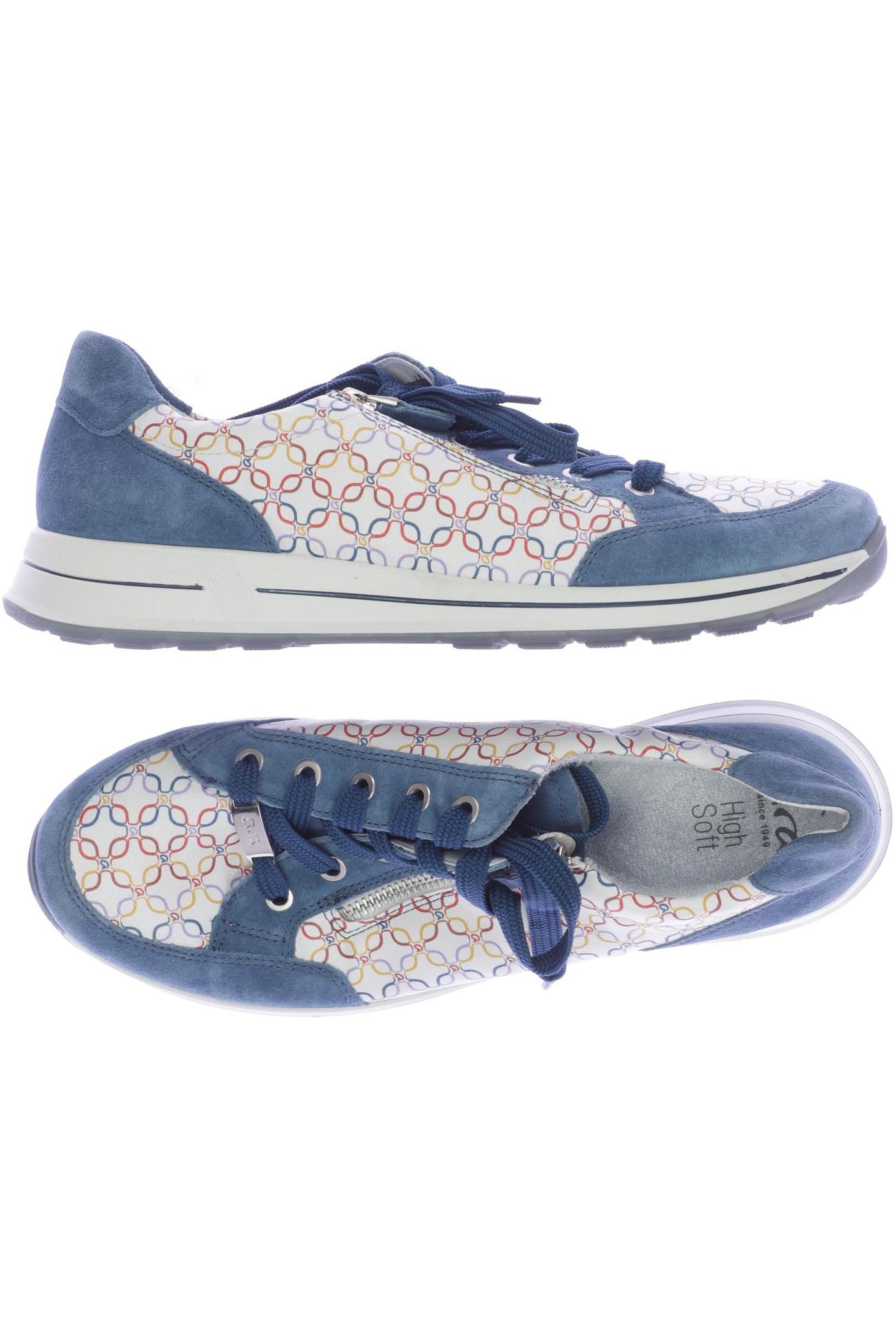 

Ara Damen Sneakers, blau, Gr. 7.5