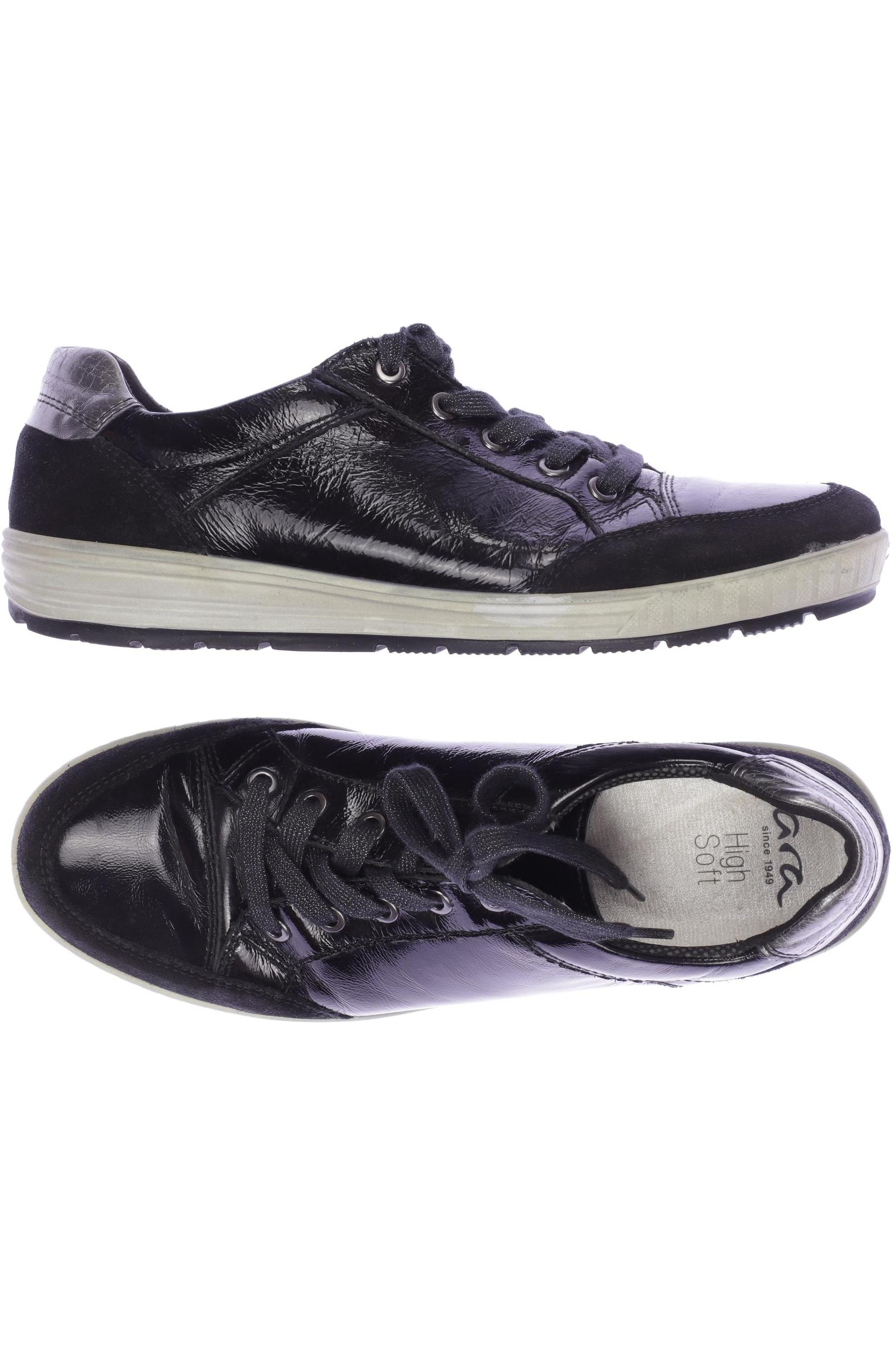 

Ara Damen Sneakers, schwarz, Gr. 7.5