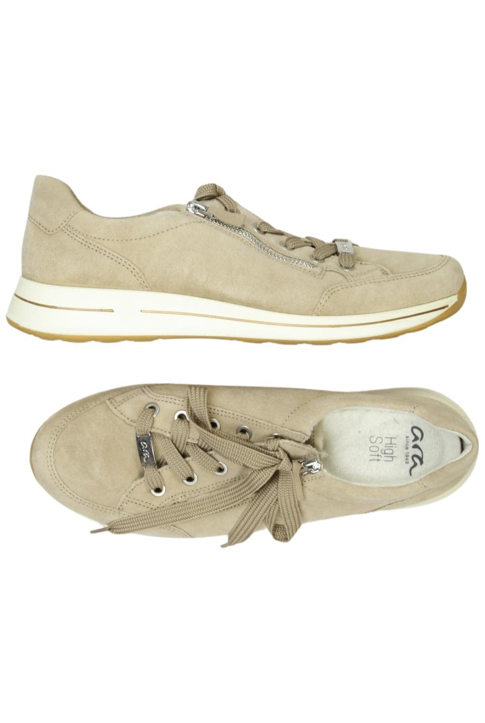 

Ara Damen Sneakers, beige, Gr. 6.5