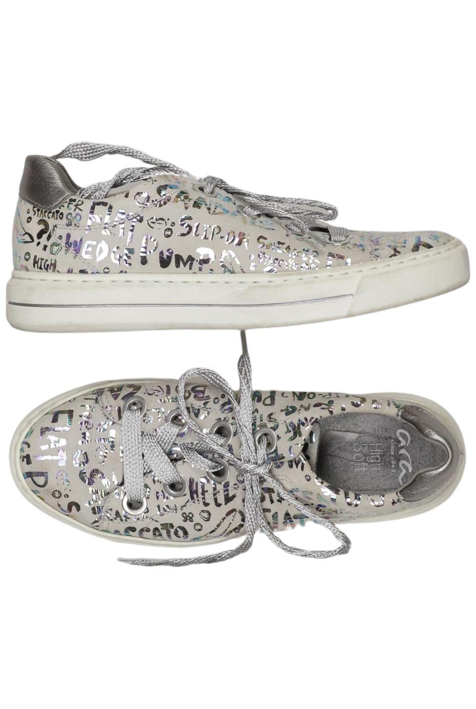 

Ara Damen Sneakers, silber, Gr. 5