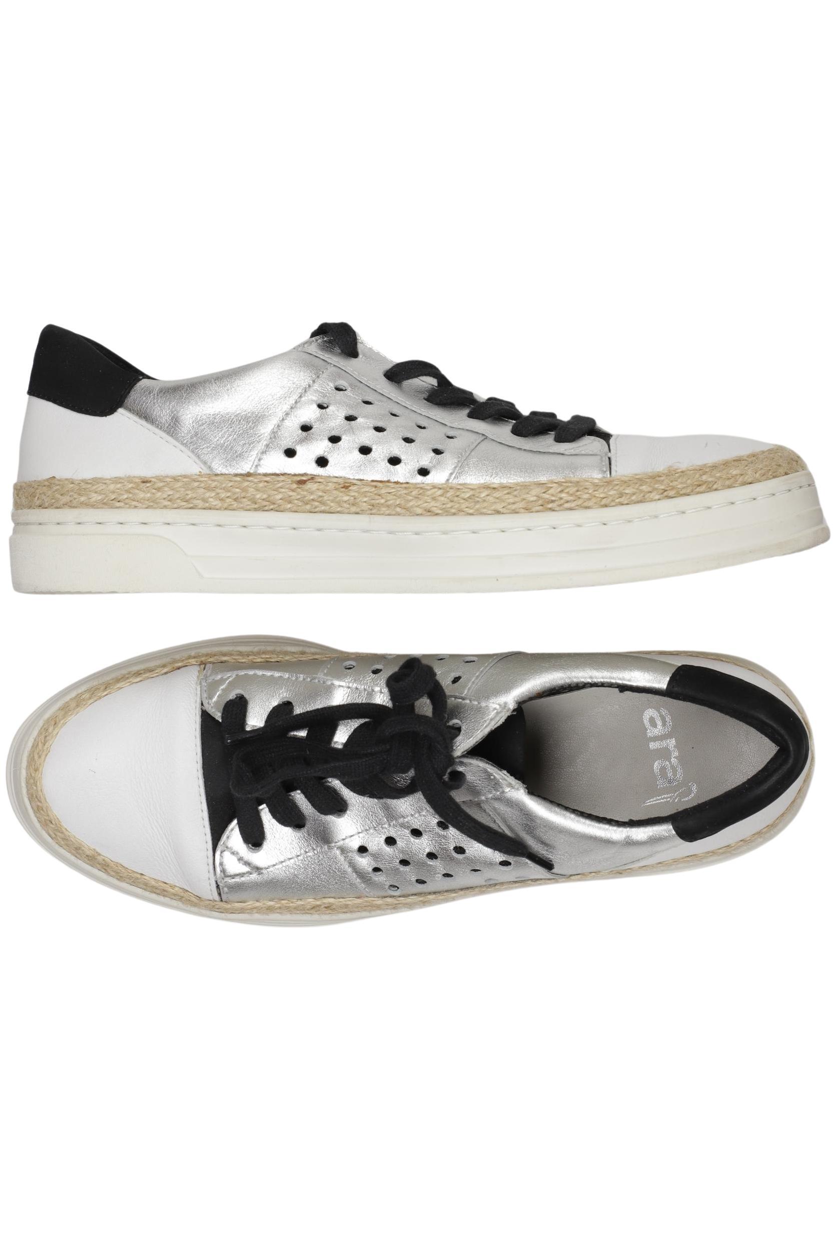 

Ara Damen Sneakers, silber, Gr. 4.5