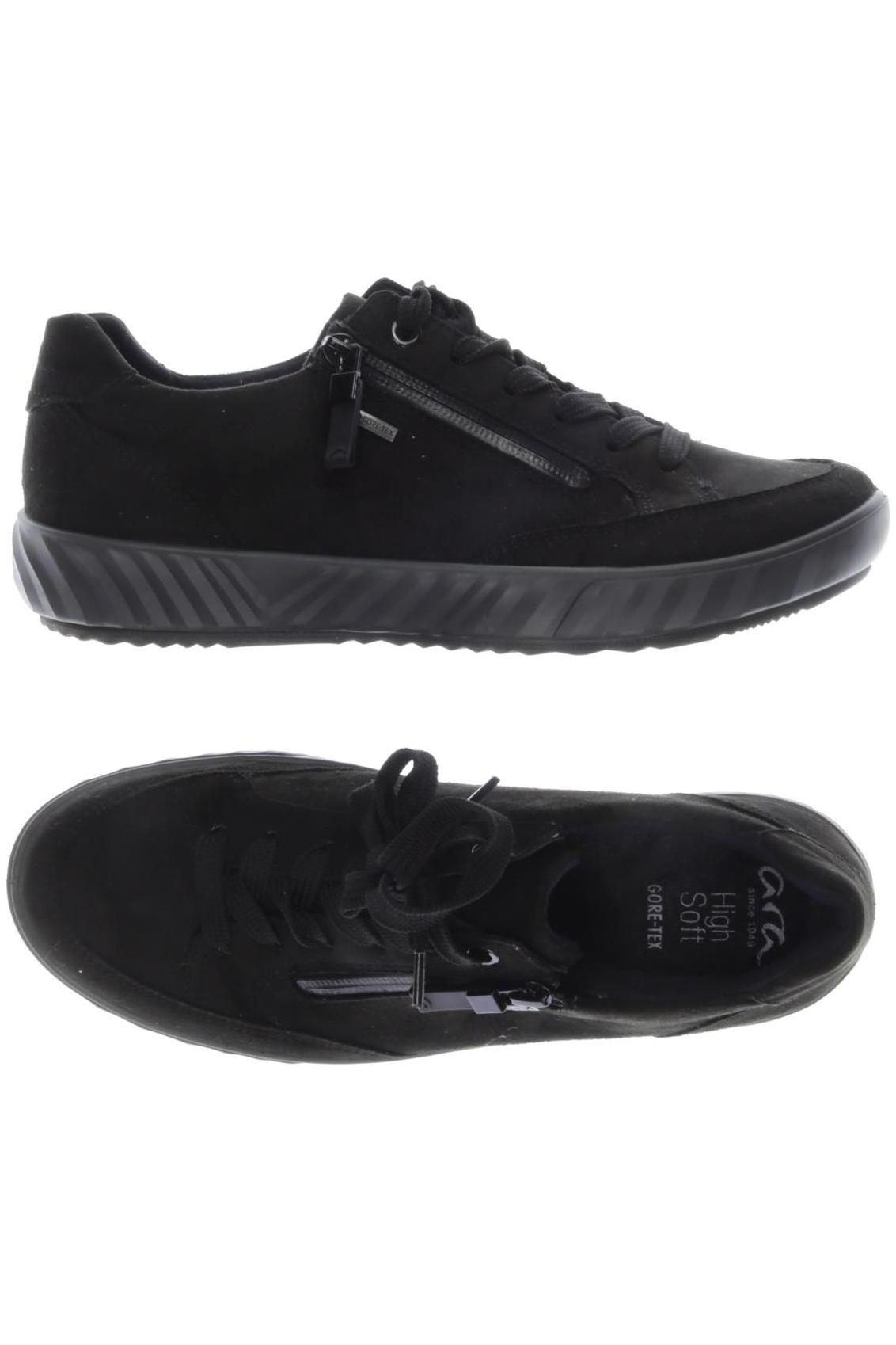 

Ara Damen Sneakers, schwarz, Gr. 5.5