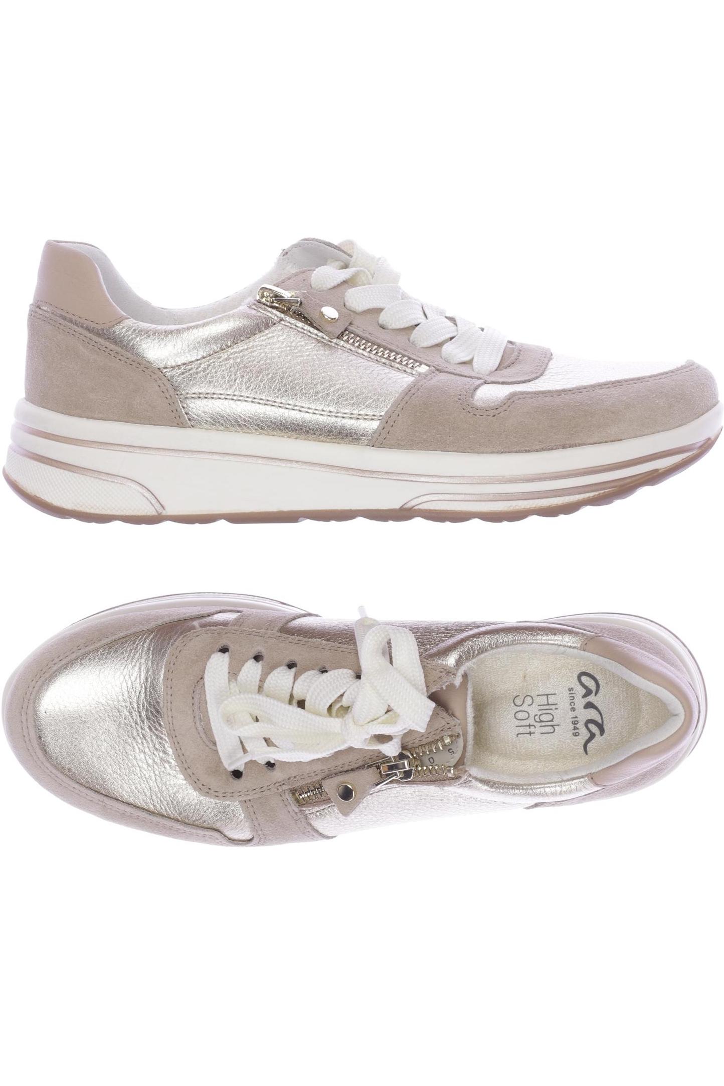 

Ara Damen Sneakers, beige, Gr. 5