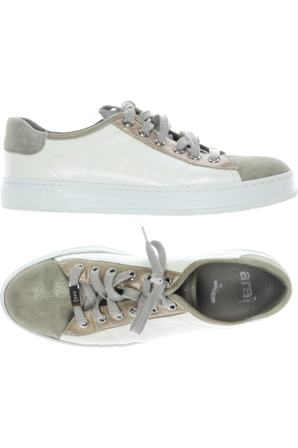 

Ara Damen Sneakers, cremeweiß, Gr. 7.5