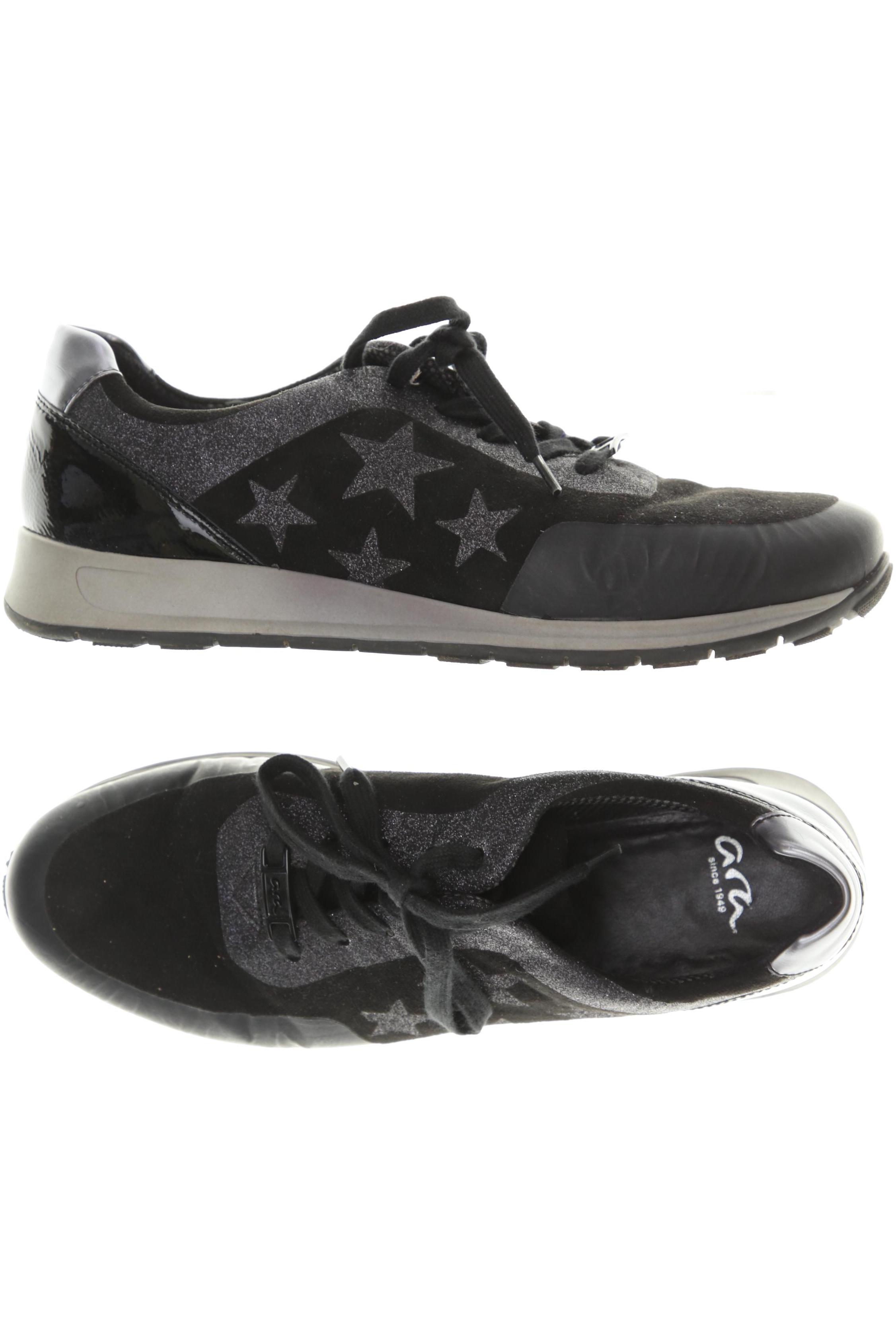 

Ara Damen Sneakers, schwarz, Gr. 6.5