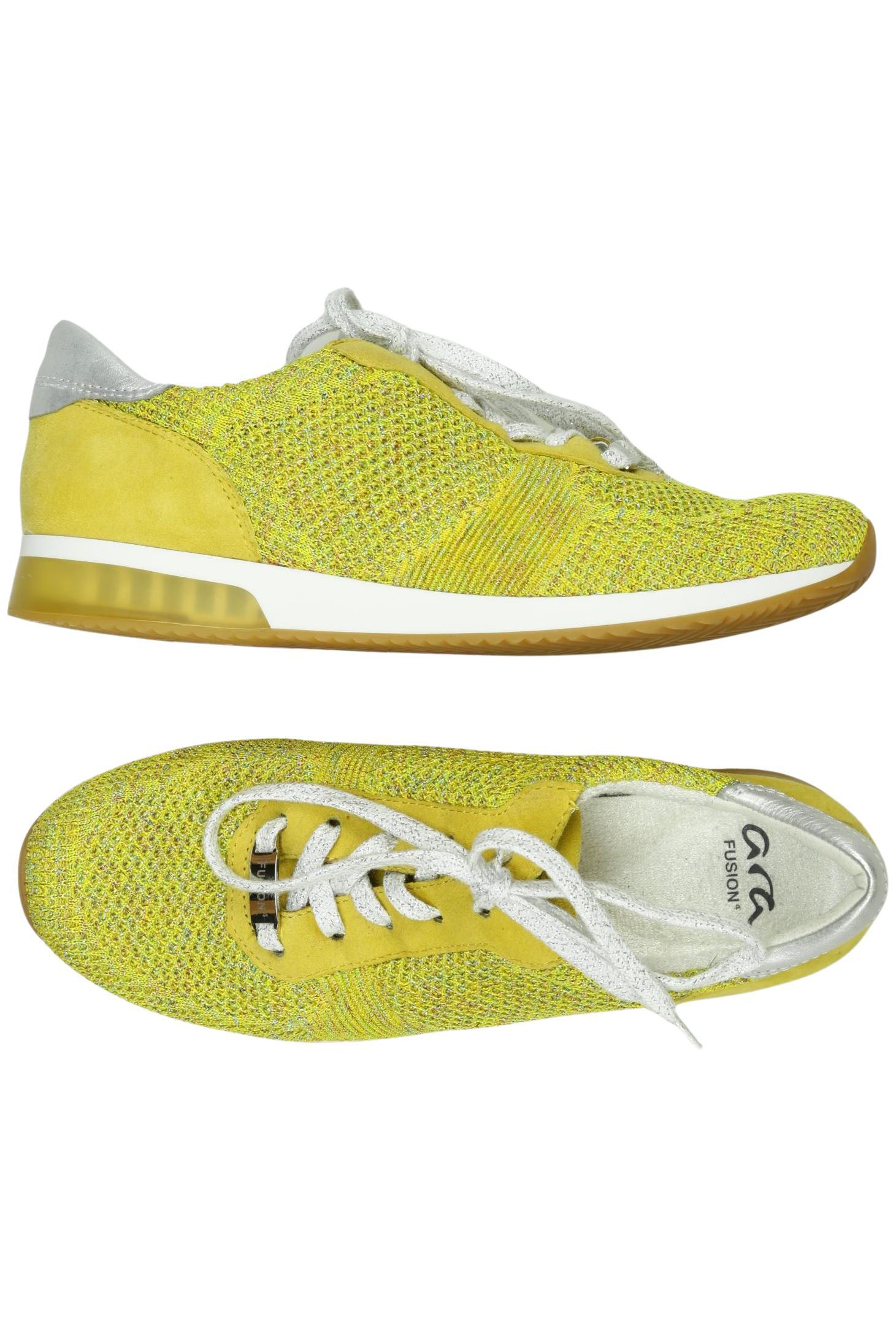 

Ara Damen Sneakers, gelb, Gr. 4.5