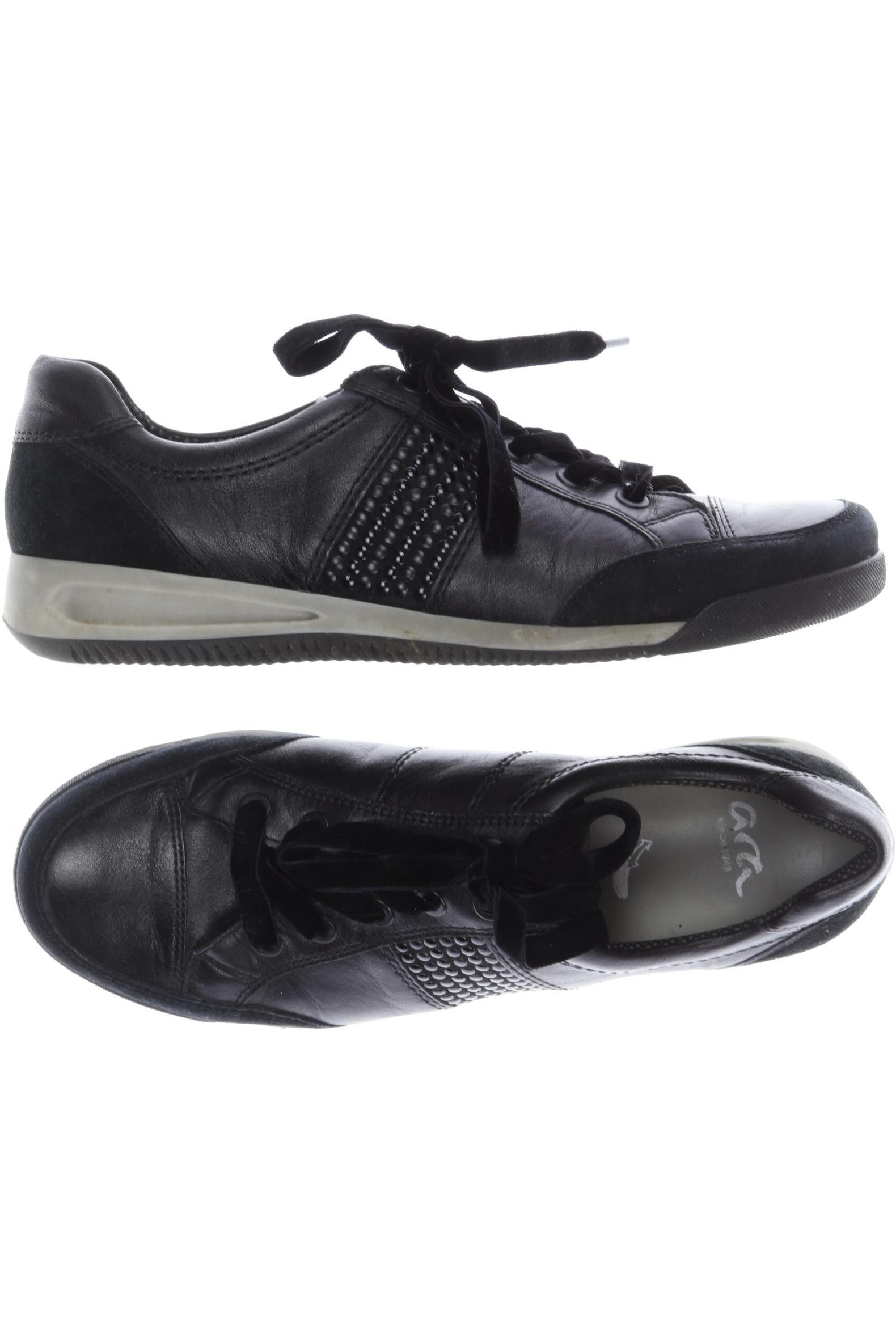 

Ara Damen Sneakers, schwarz, Gr. 38.5