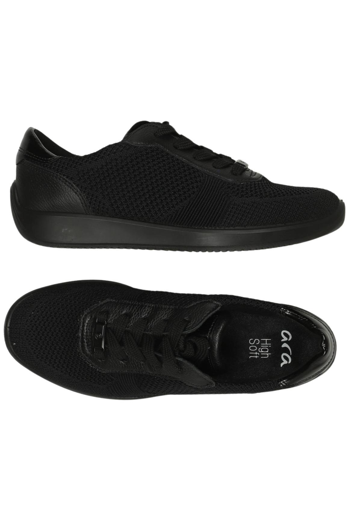 

Ara Damen Sneakers, schwarz, Gr. 4.5