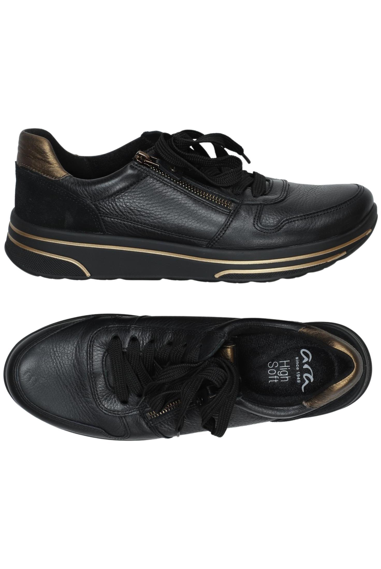 

Ara Damen Sneakers, schwarz, Gr. 6.5