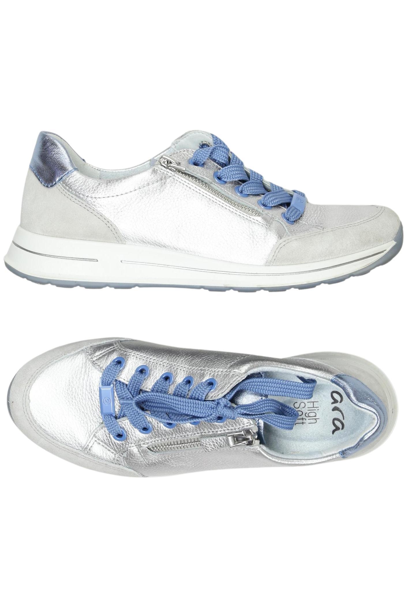 

Ara Damen Sneakers, silber, Gr. 38
