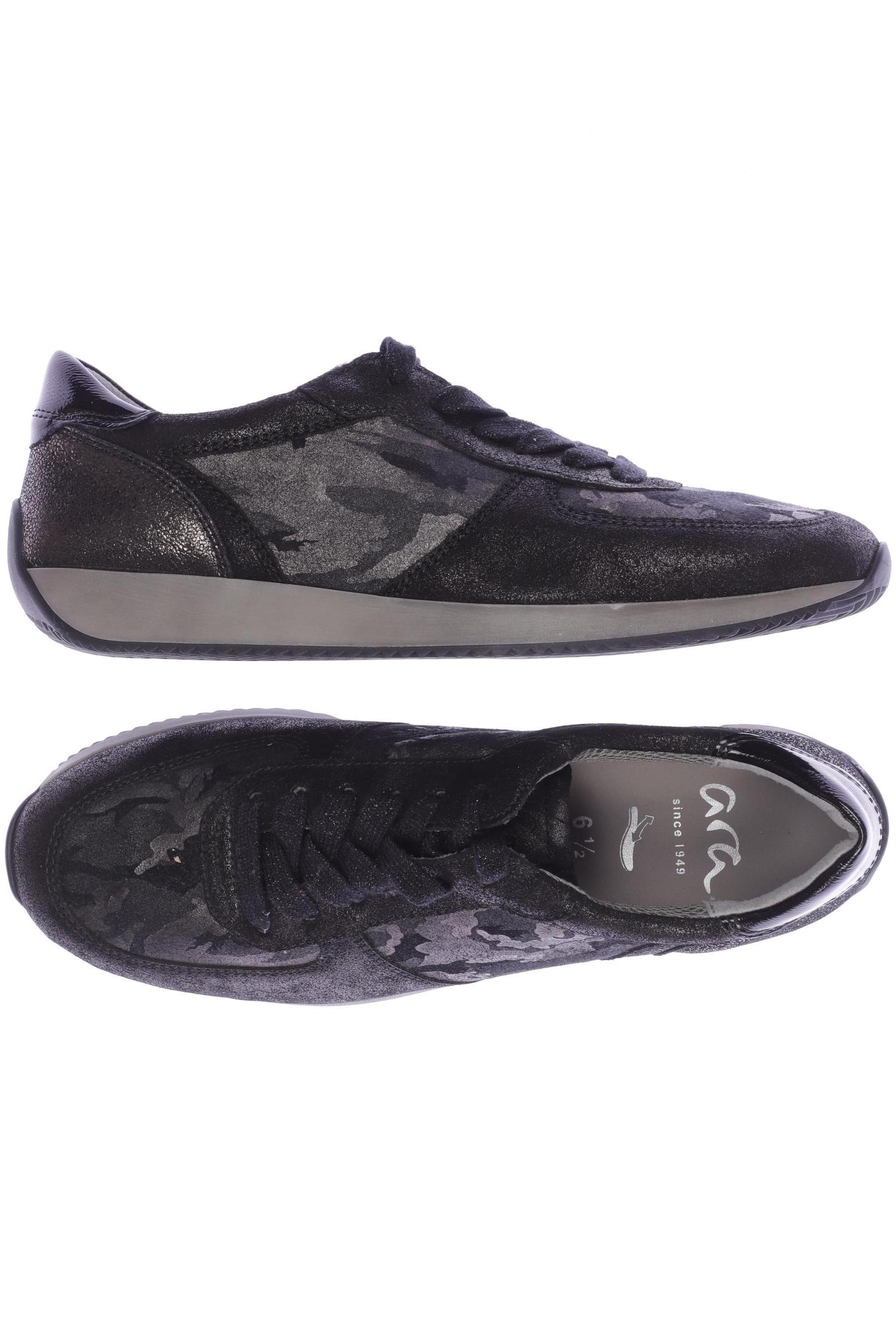 

Ara Damen Sneakers, schwarz, Gr. 6.5