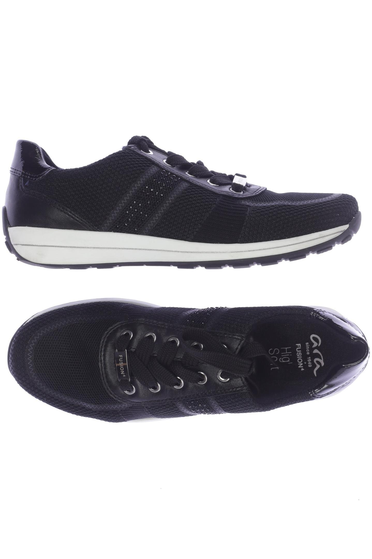 

Ara Damen Sneakers, schwarz, Gr. 6.5
