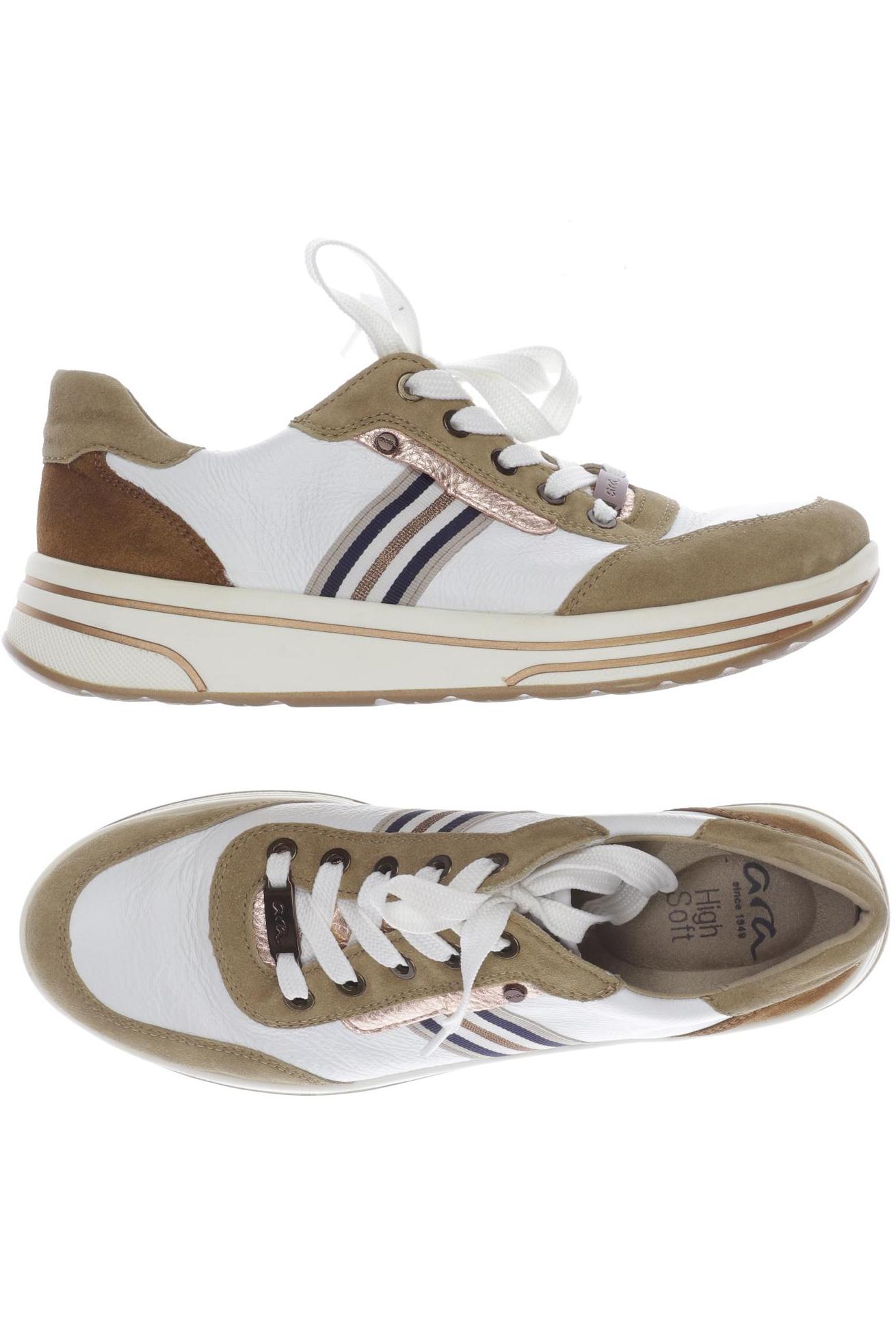 

Ara Damen Sneakers, beige, Gr. 6.5