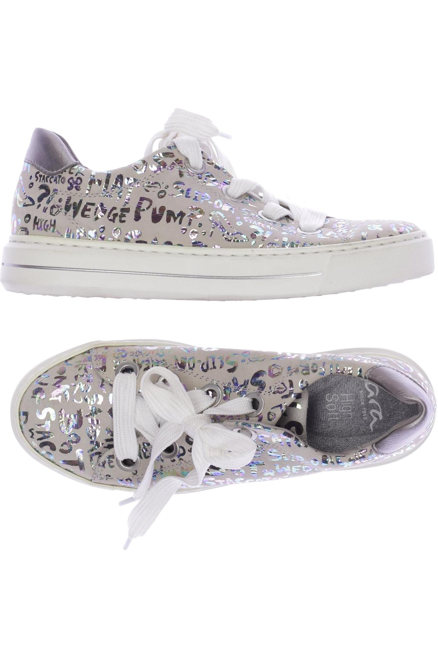

Ara Damen Sneakers, cremeweiß, Gr. 4.5