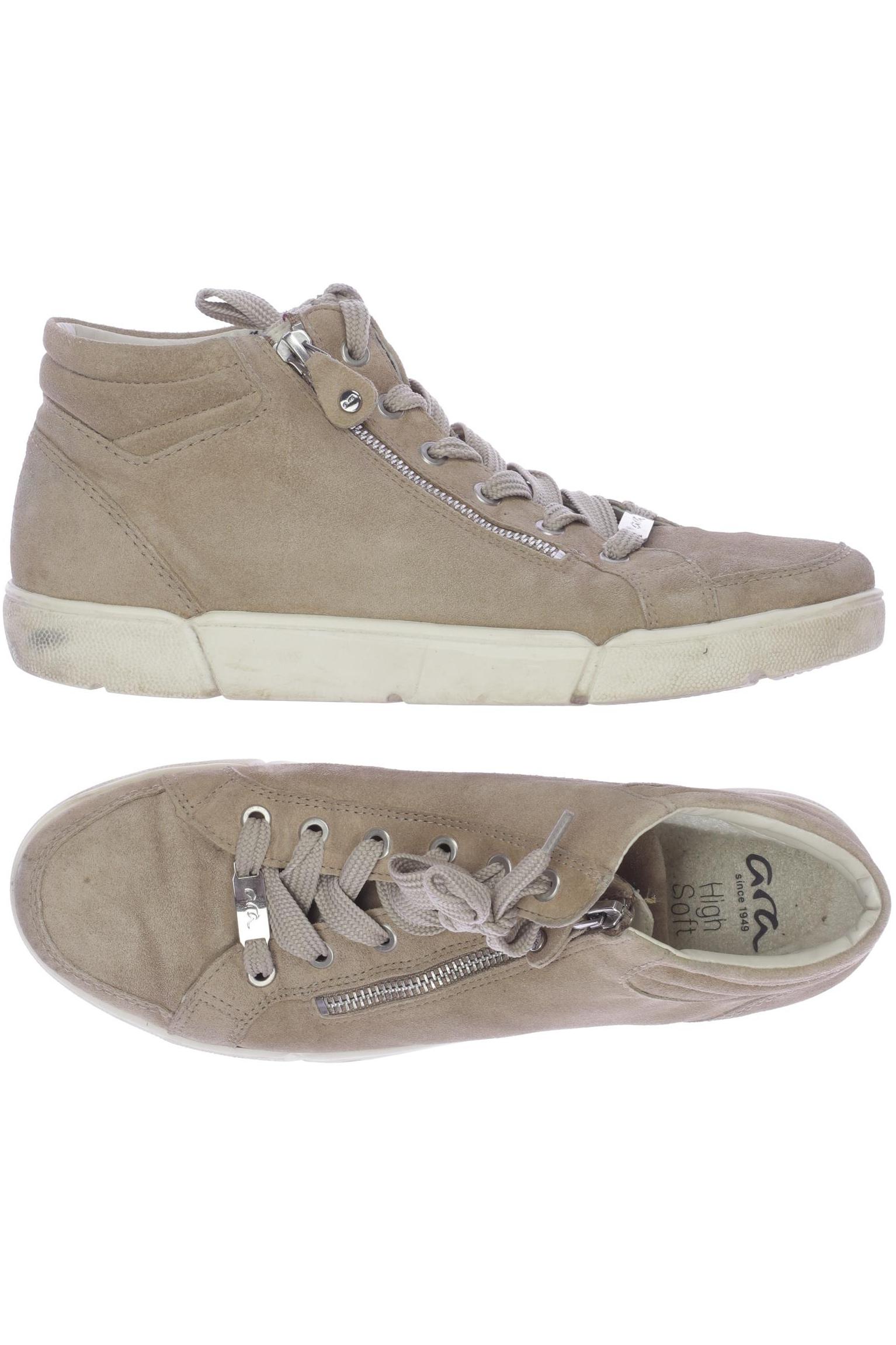 

Ara Damen Sneakers, beige, Gr. 7.5