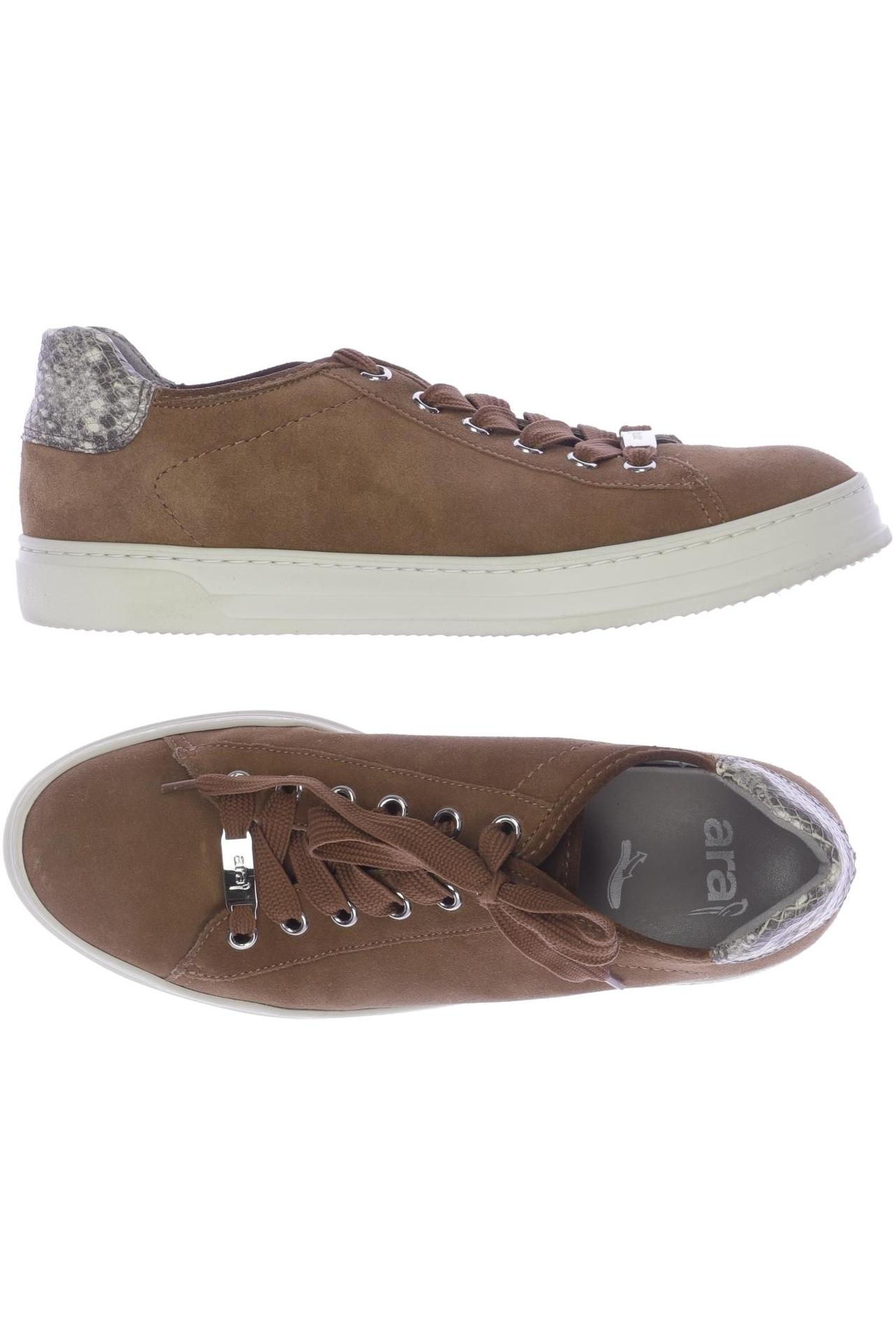 

Ara Damen Sneakers, braun, Gr. 5.5