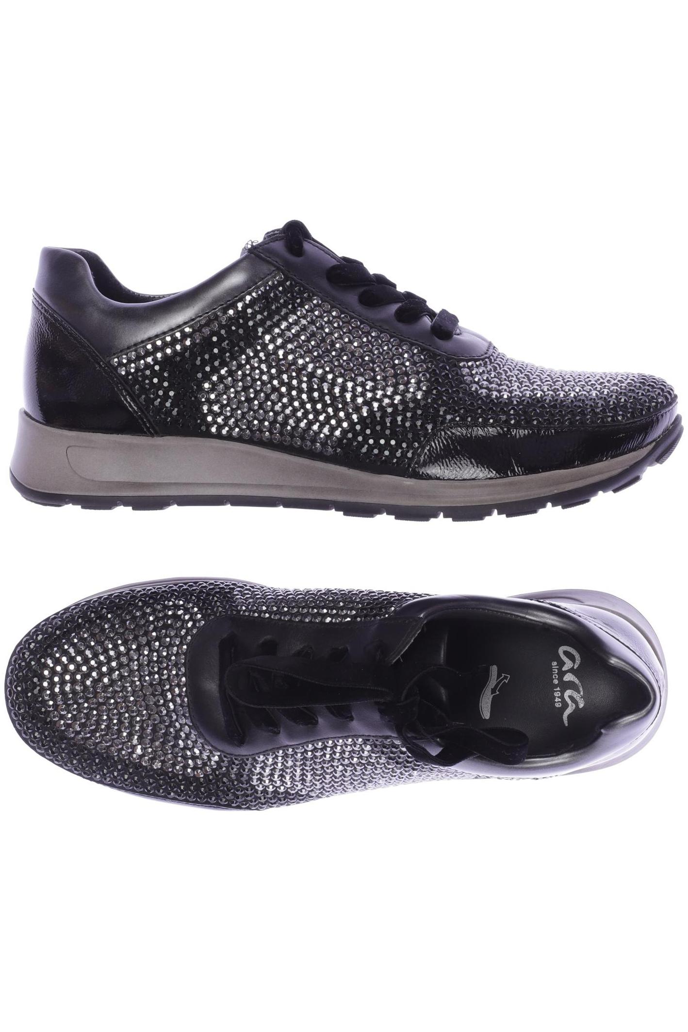 

Ara Damen Sneakers, schwarz, Gr. 4.5