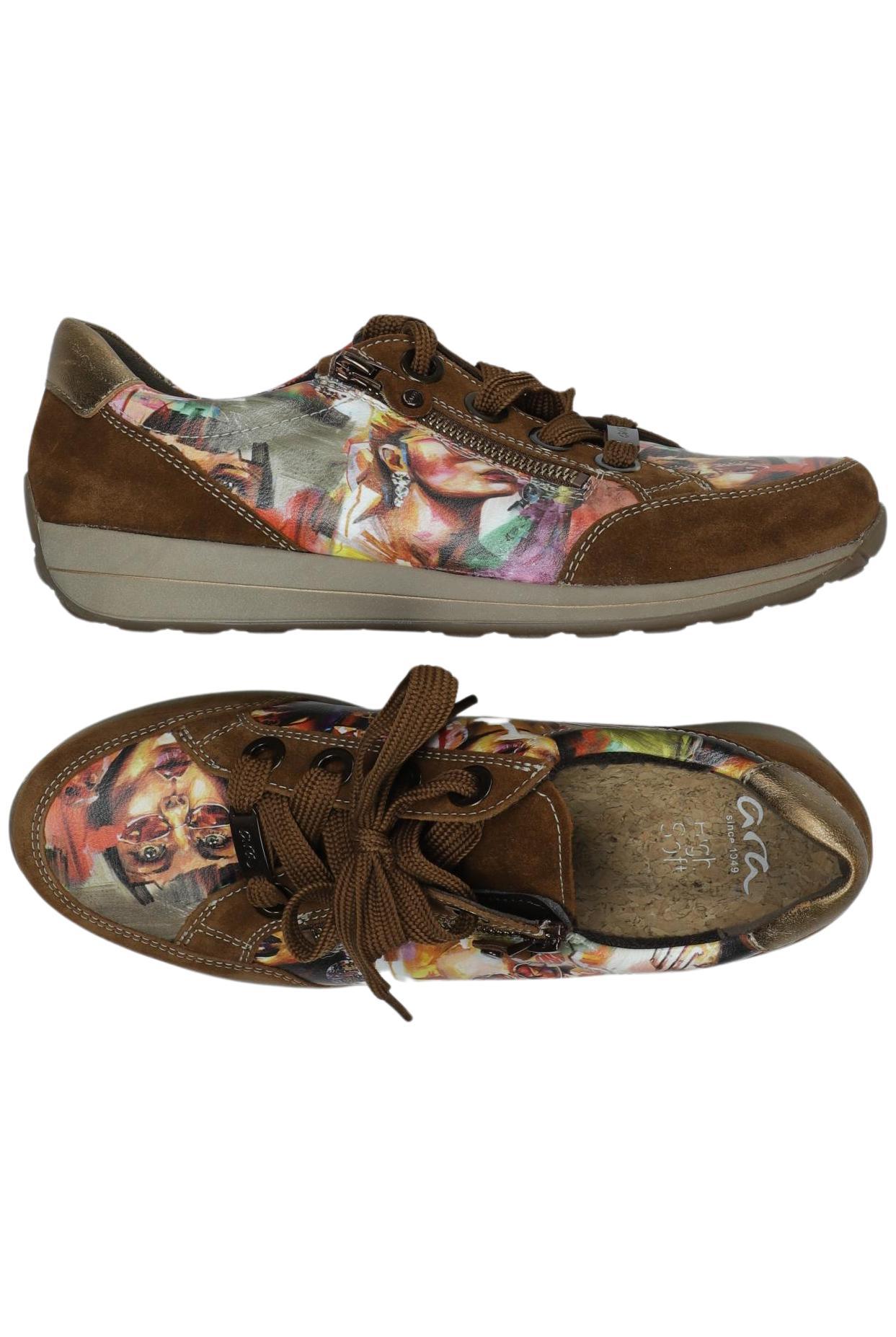 

Ara Damen Sneakers, braun, Gr. 6.5