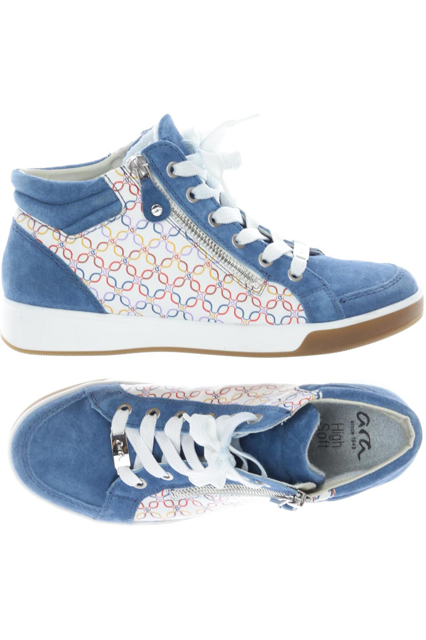 

Ara Damen Sneakers, blau, Gr. 5.5