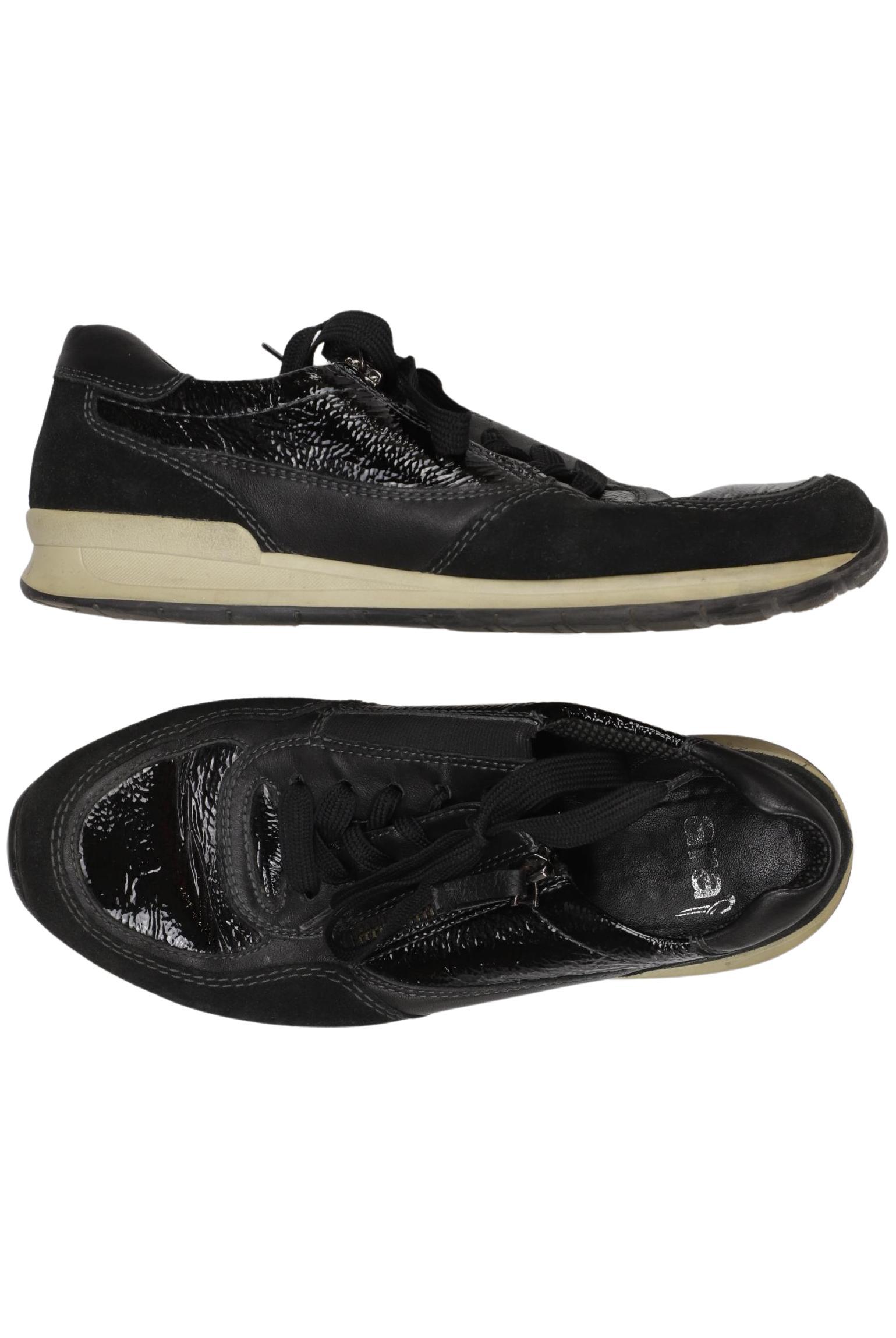 

Ara Damen Sneakers, schwarz, Gr. 4.5