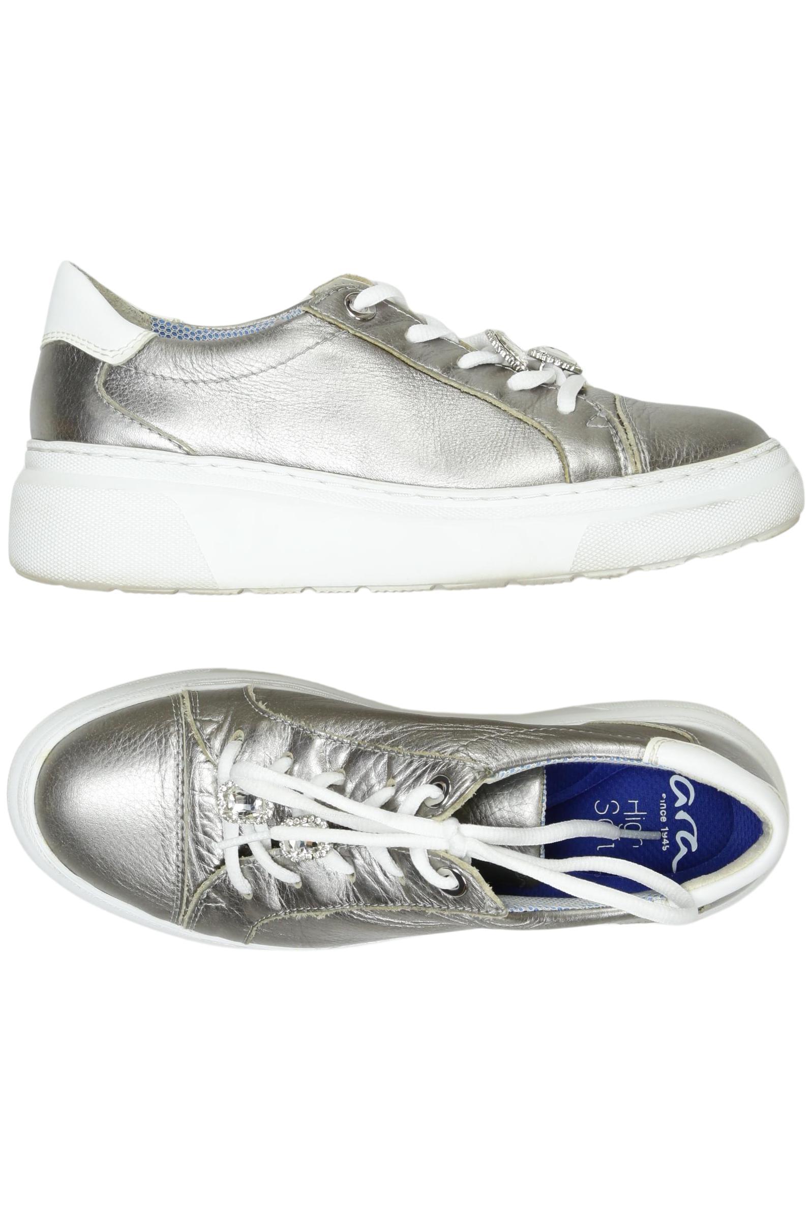 

Ara Damen Sneakers, silber, Gr. 37