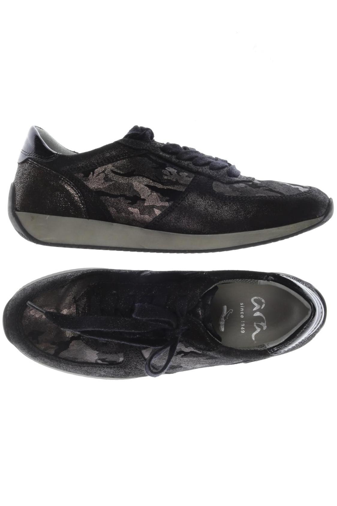 

Ara Damen Sneakers, schwarz, Gr. 4.5