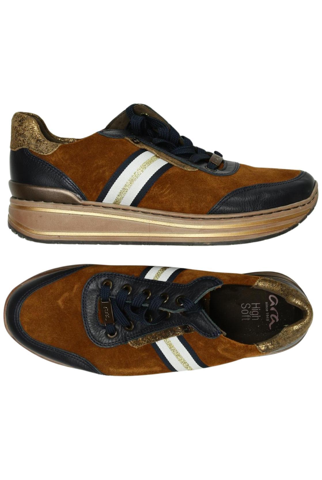 

Ara Damen Sneakers, braun, Gr. 6.5