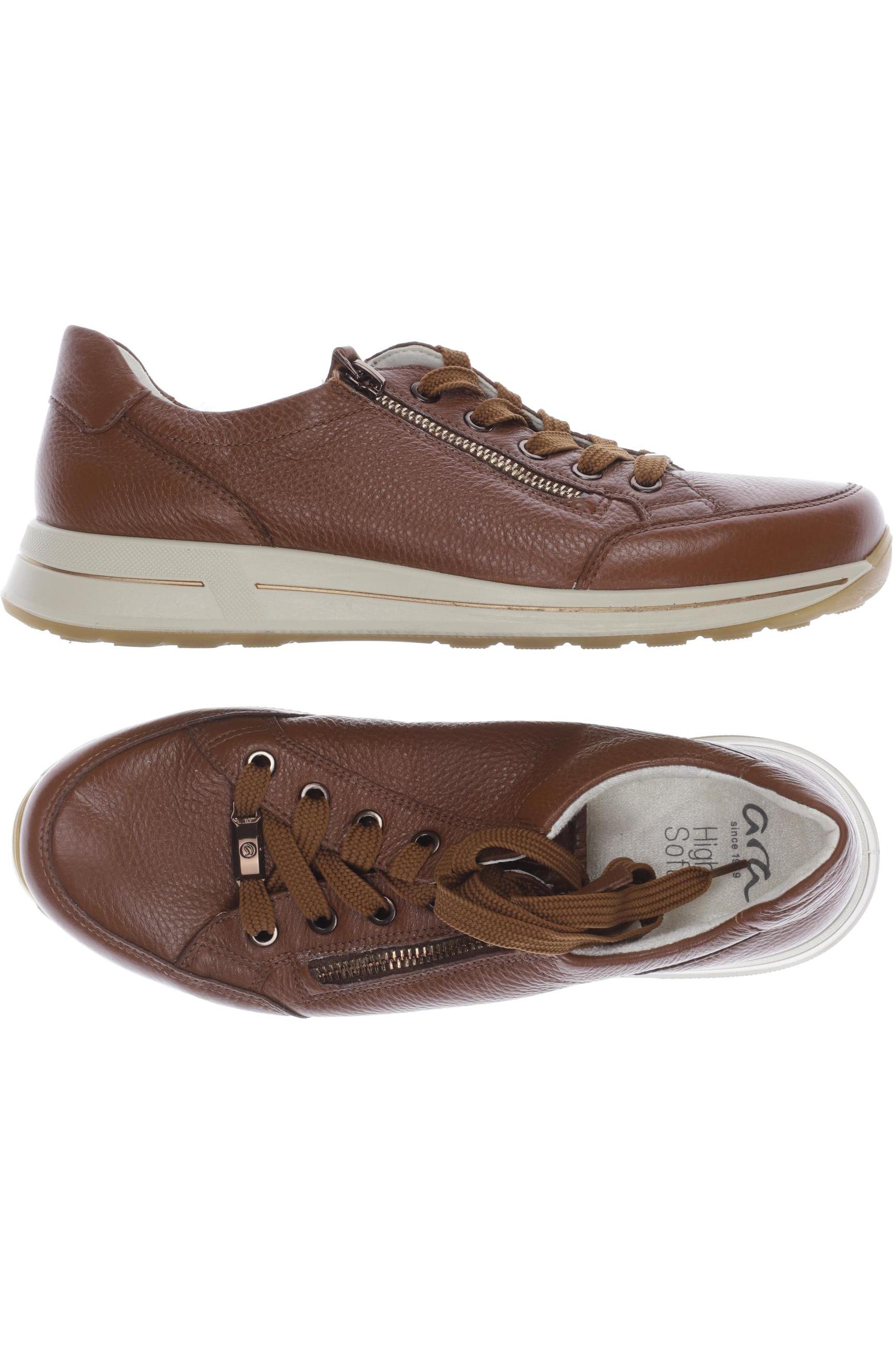 

Ara Damen Sneakers, braun, Gr. 6.5