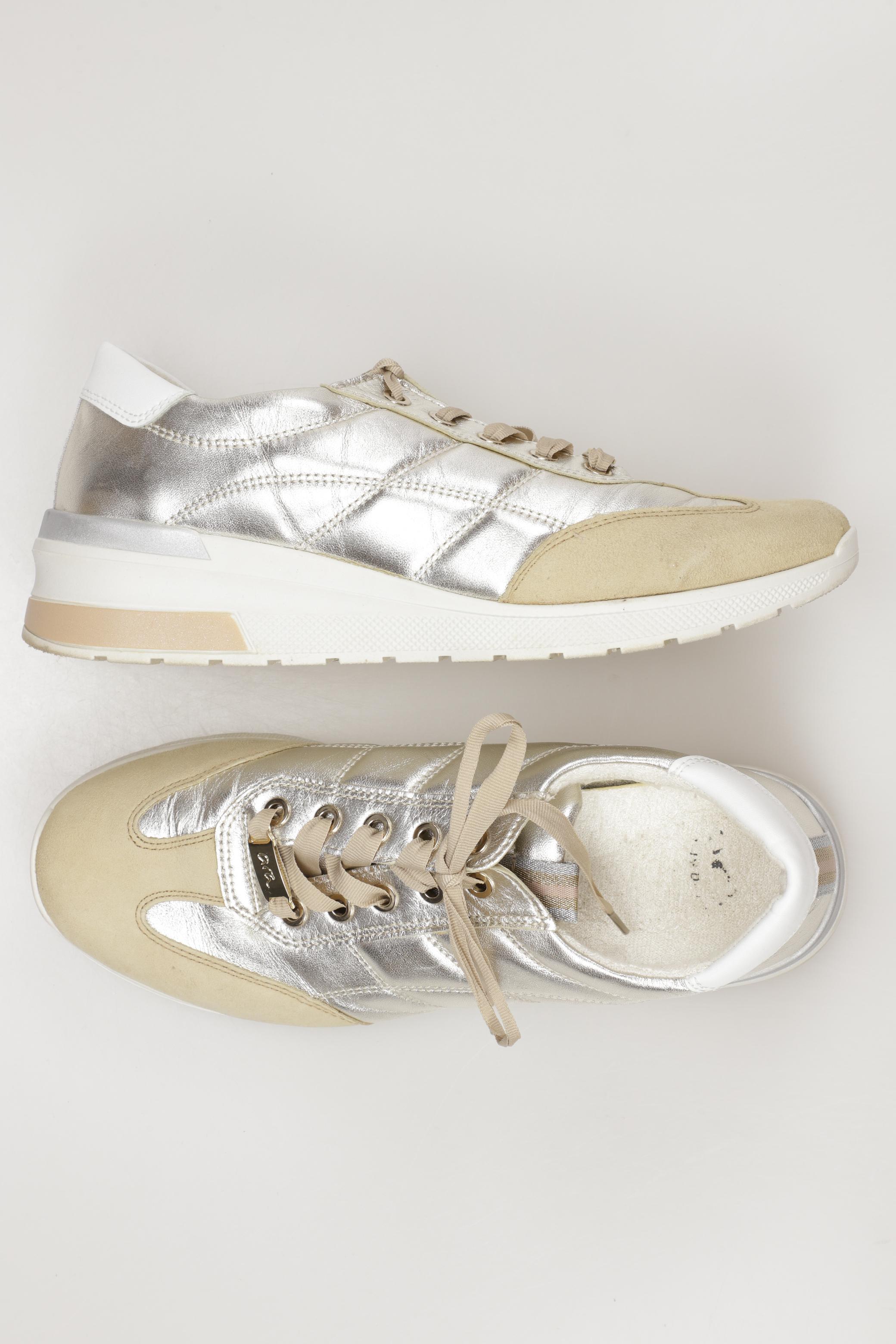 

Ara Damen Sneakers, silber, Gr. 7