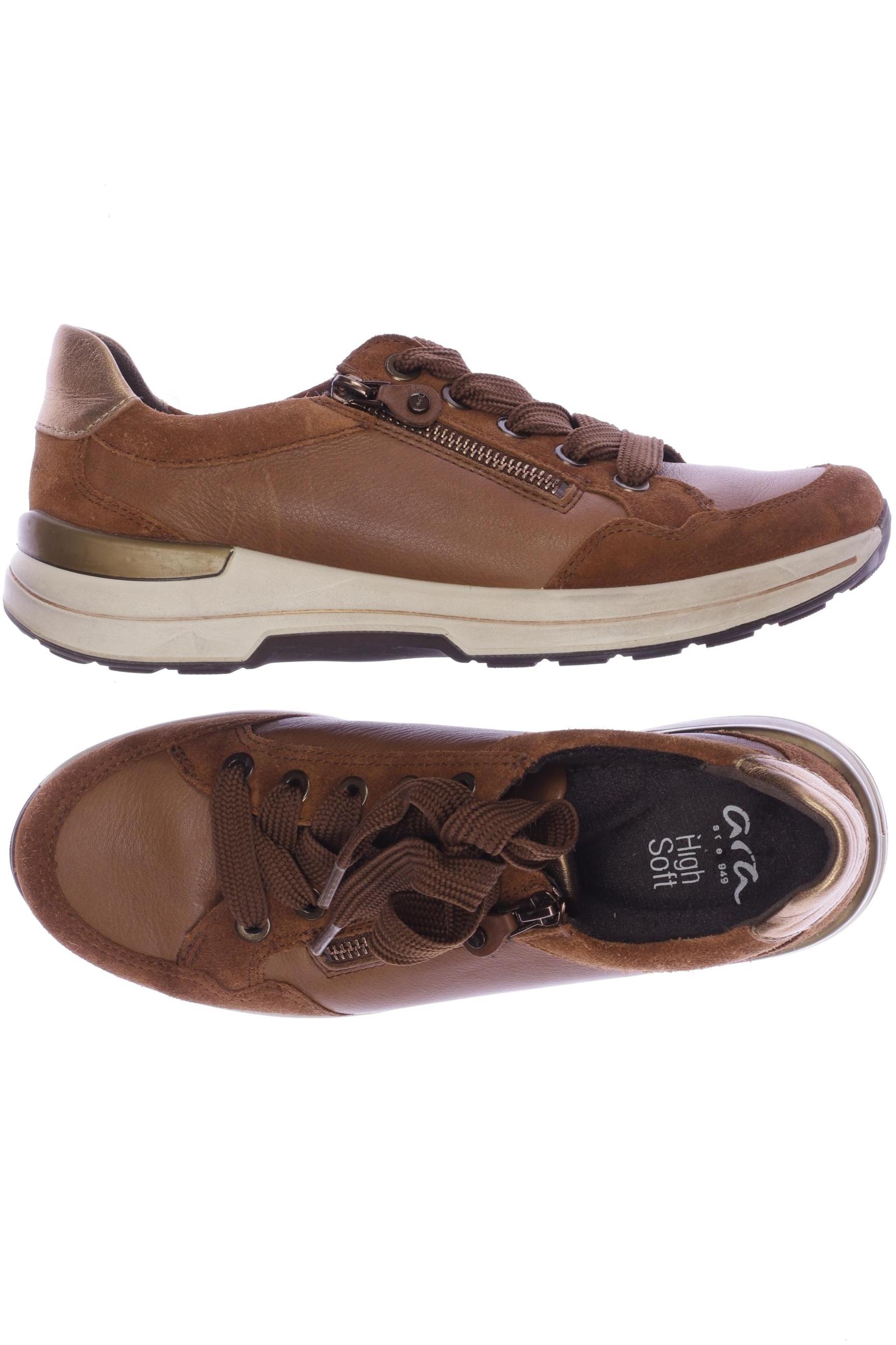 

Ara Damen Sneakers, braun, Gr. 6