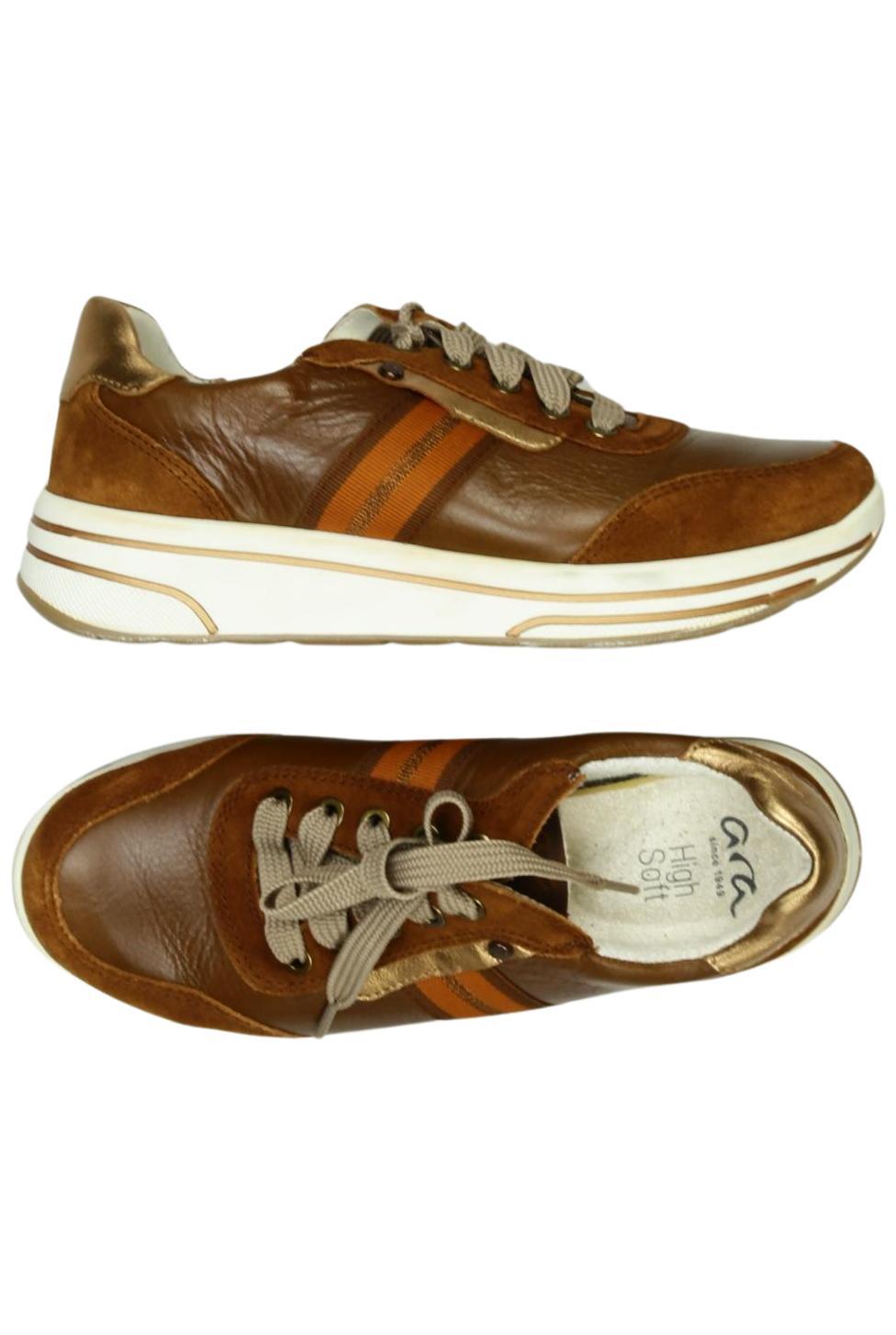 

Ara Damen Sneakers, braun, Gr. 4