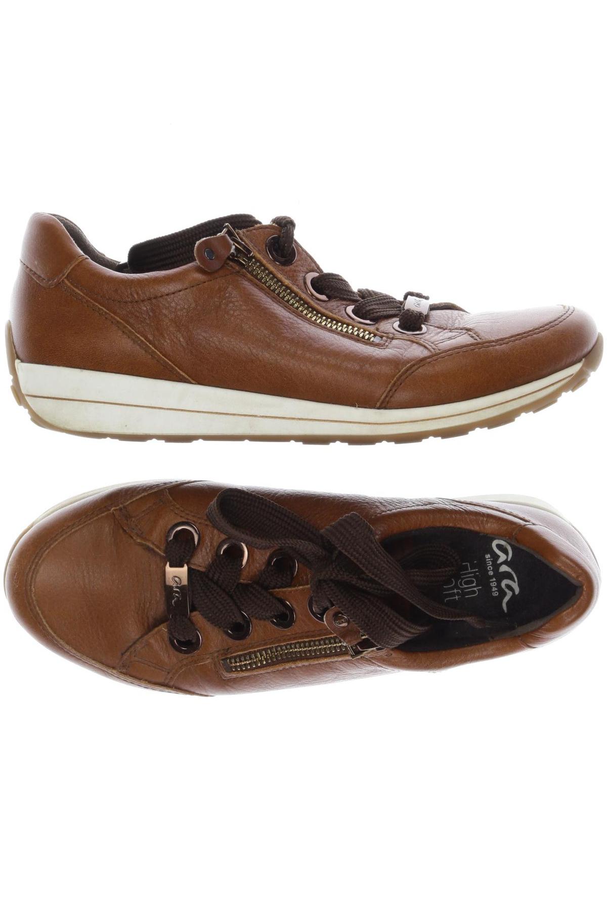 

Ara Damen Sneakers, braun, Gr. 5.5