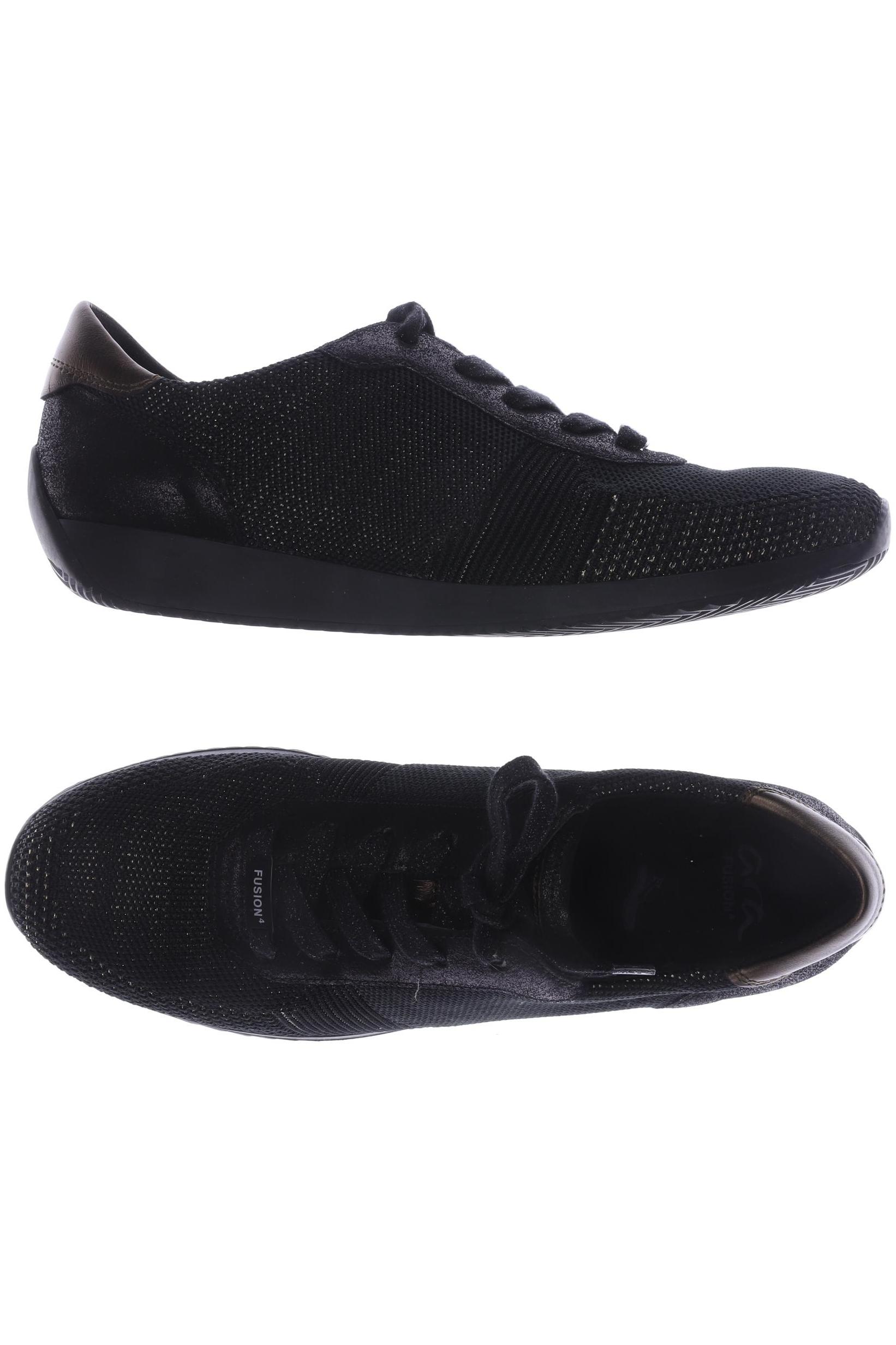 

Ara Damen Sneakers, schwarz, Gr. 6.5