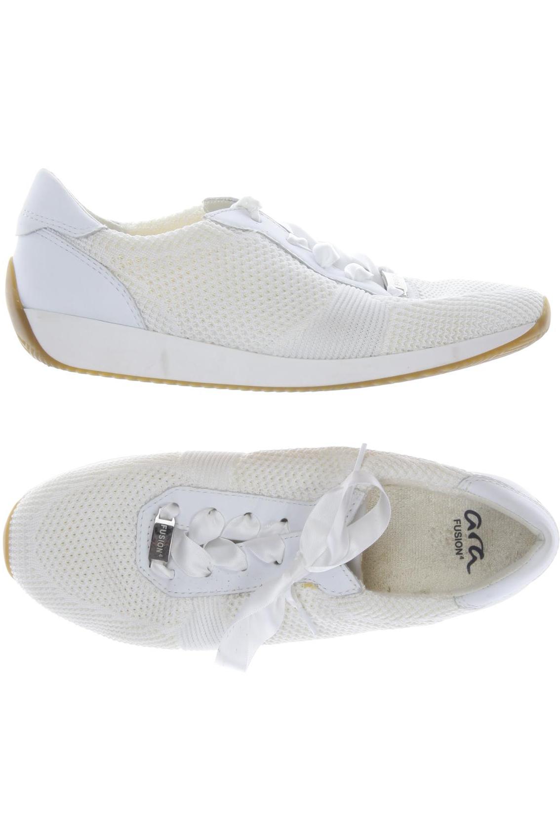 

Ara Damen Sneakers, cremeweiß, Gr. 5.5