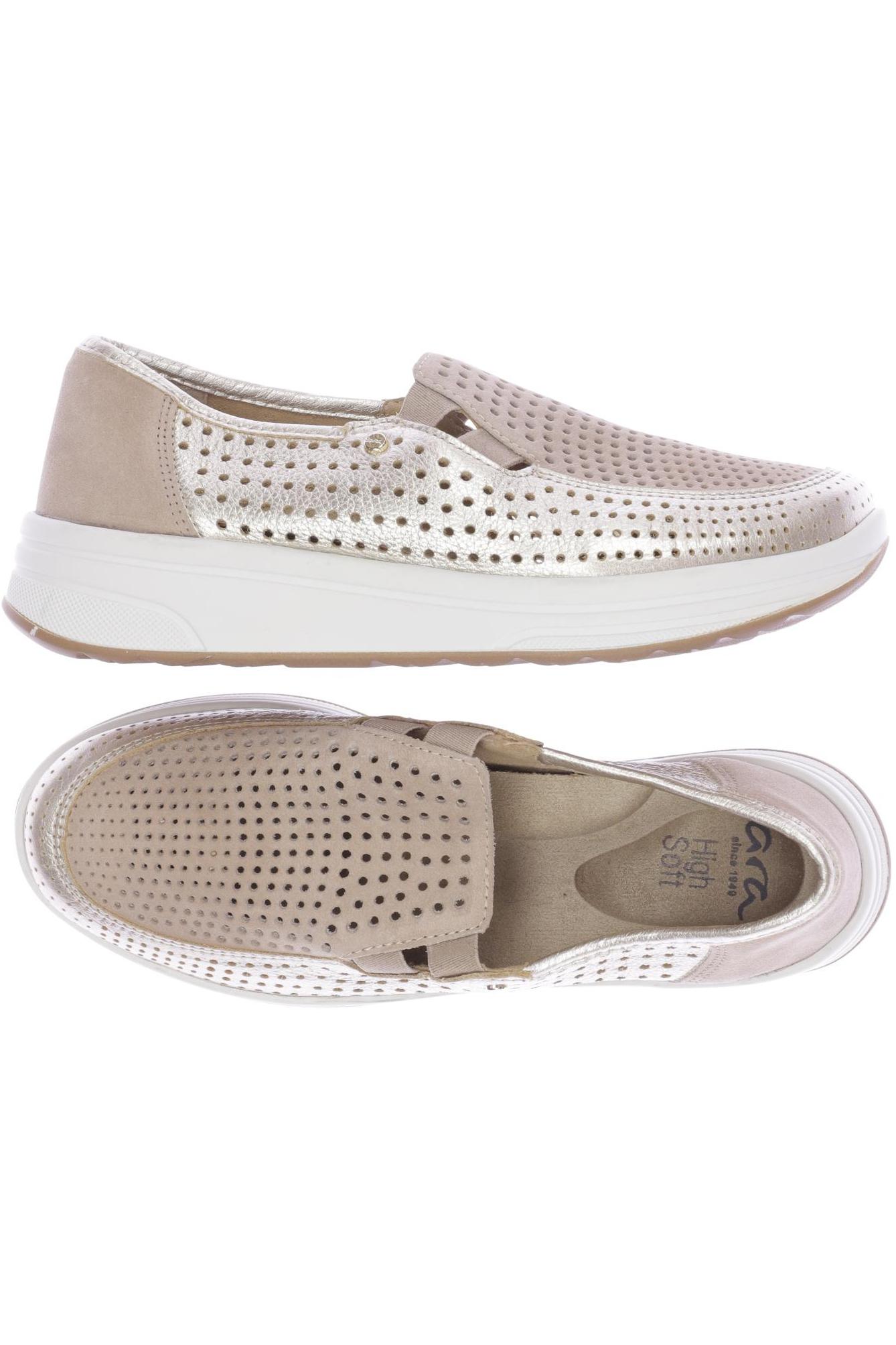 

Ara Damen Sneakers, beige, Gr. 5.5