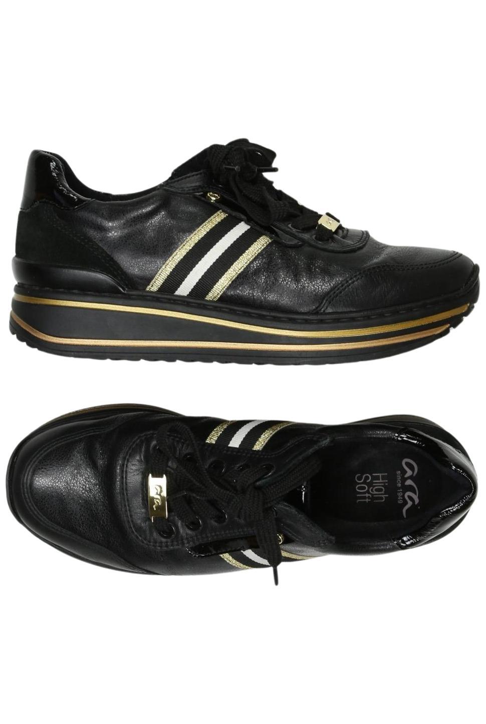 

Ara Damen Sneakers, schwarz, Gr. 4