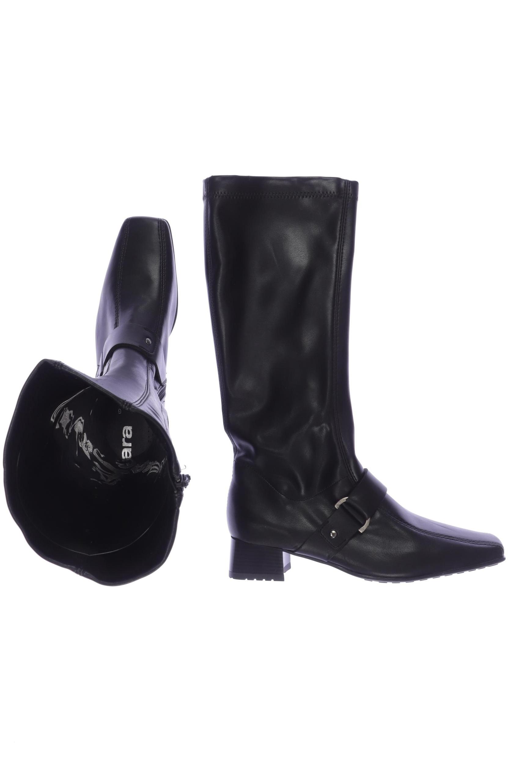

Ara Damen Stiefel, schwarz, Gr. 6.5