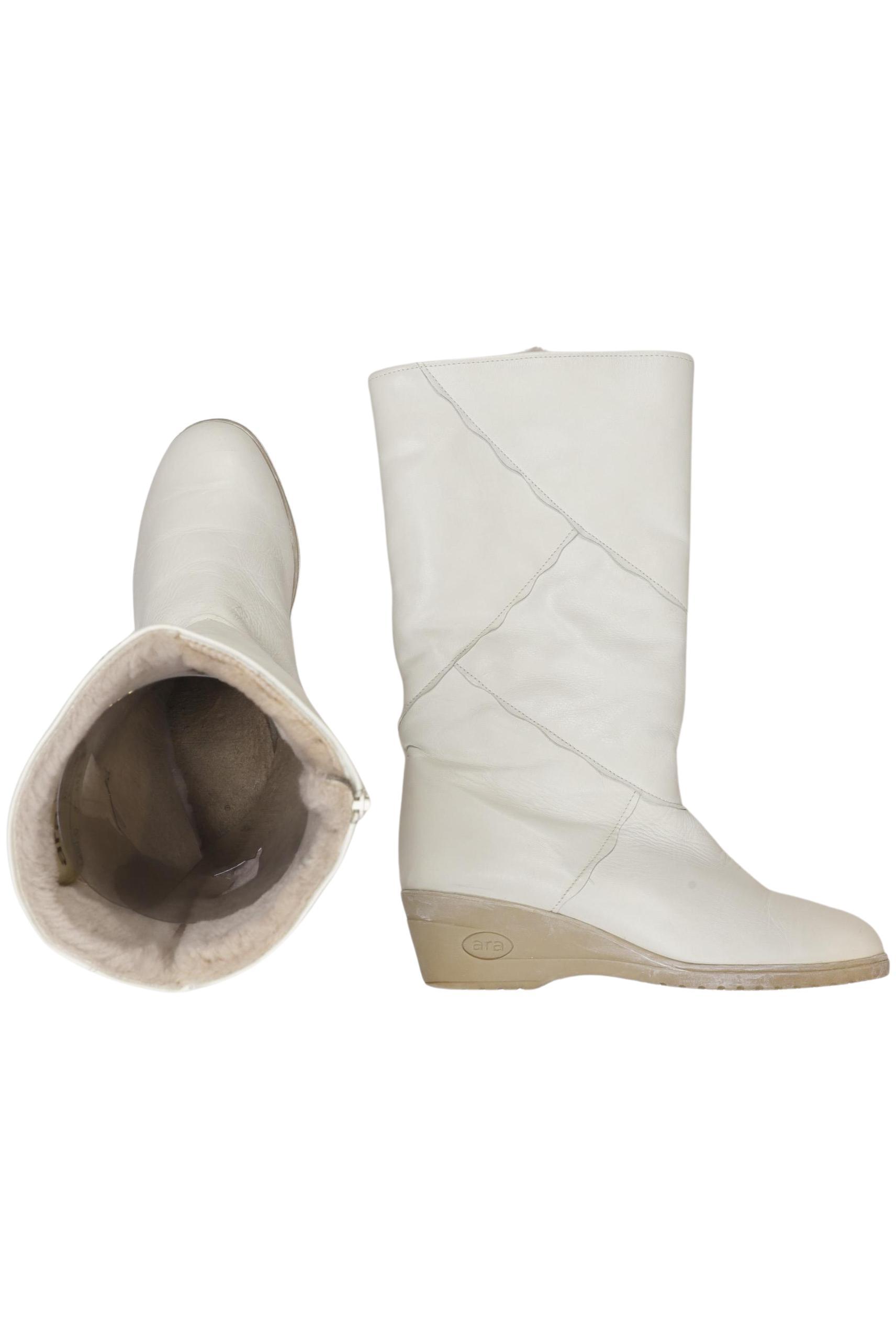 

Ara Damen Stiefel, weiß, Gr. 4.5