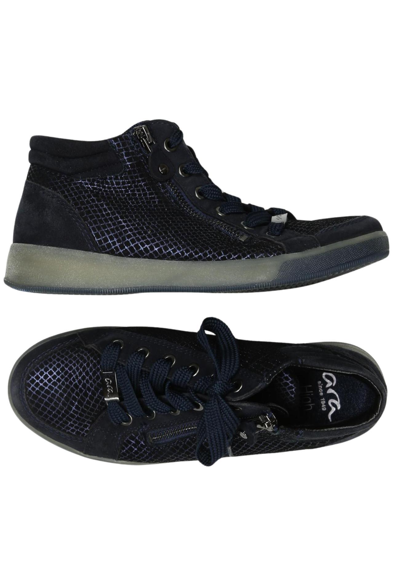 

Ara Damen Stiefelette, marineblau, Gr. 3.5