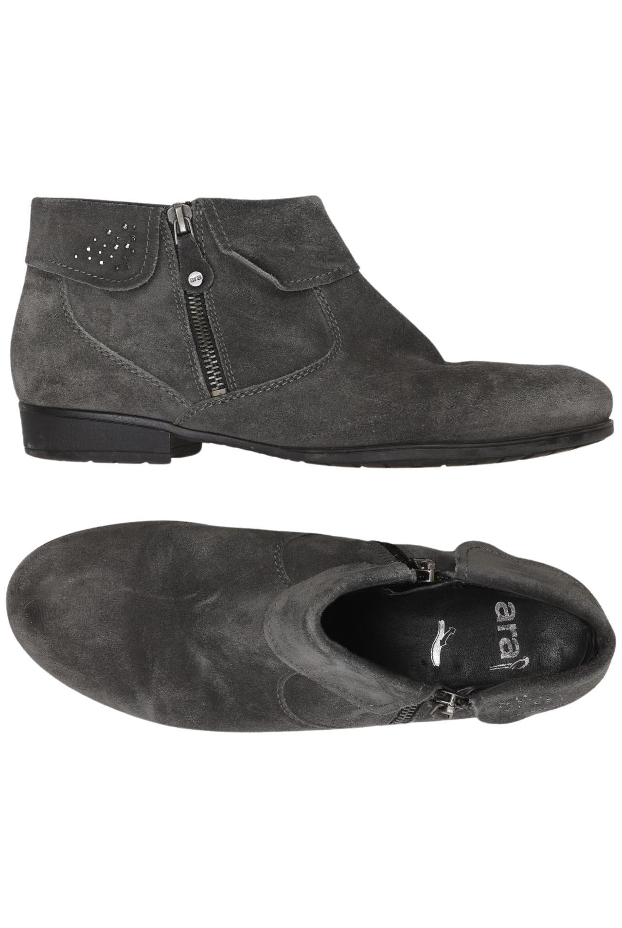 

Ara Damen Stiefelette, grau, Gr. 6.5