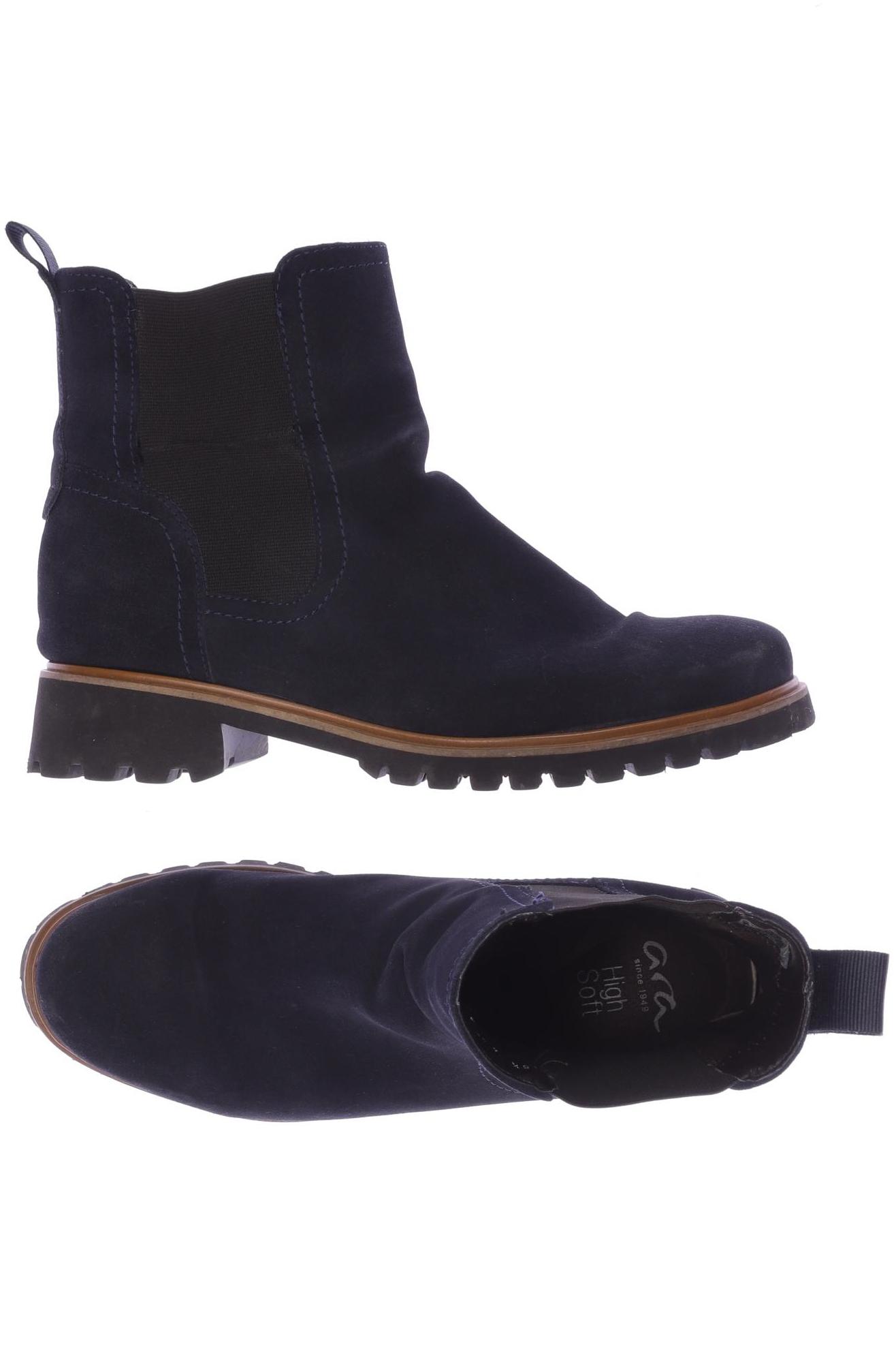 

Ara Damen Stiefelette, marineblau, Gr. 6.5
