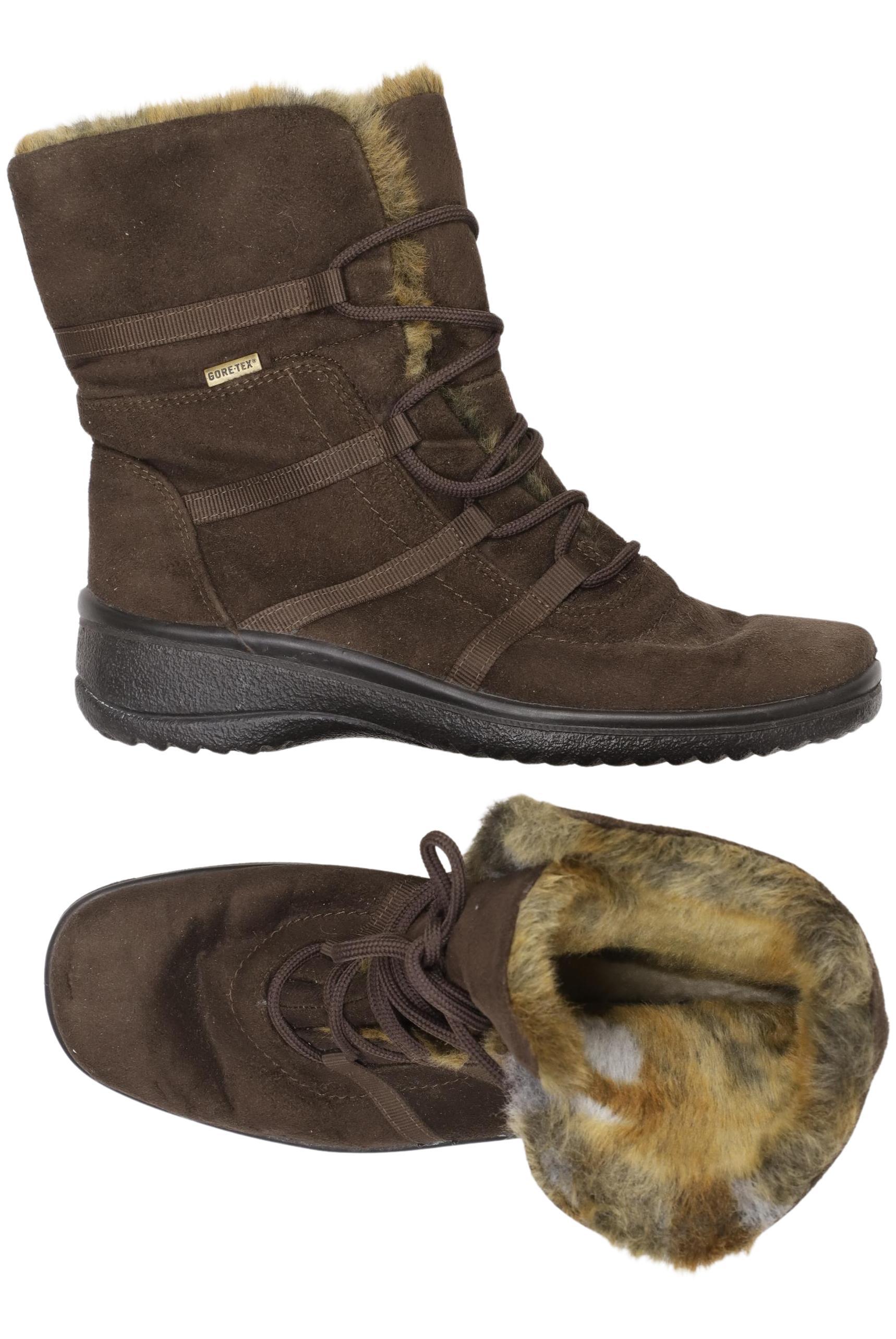 

Ara Damen Stiefelette, braun, Gr. 4.5