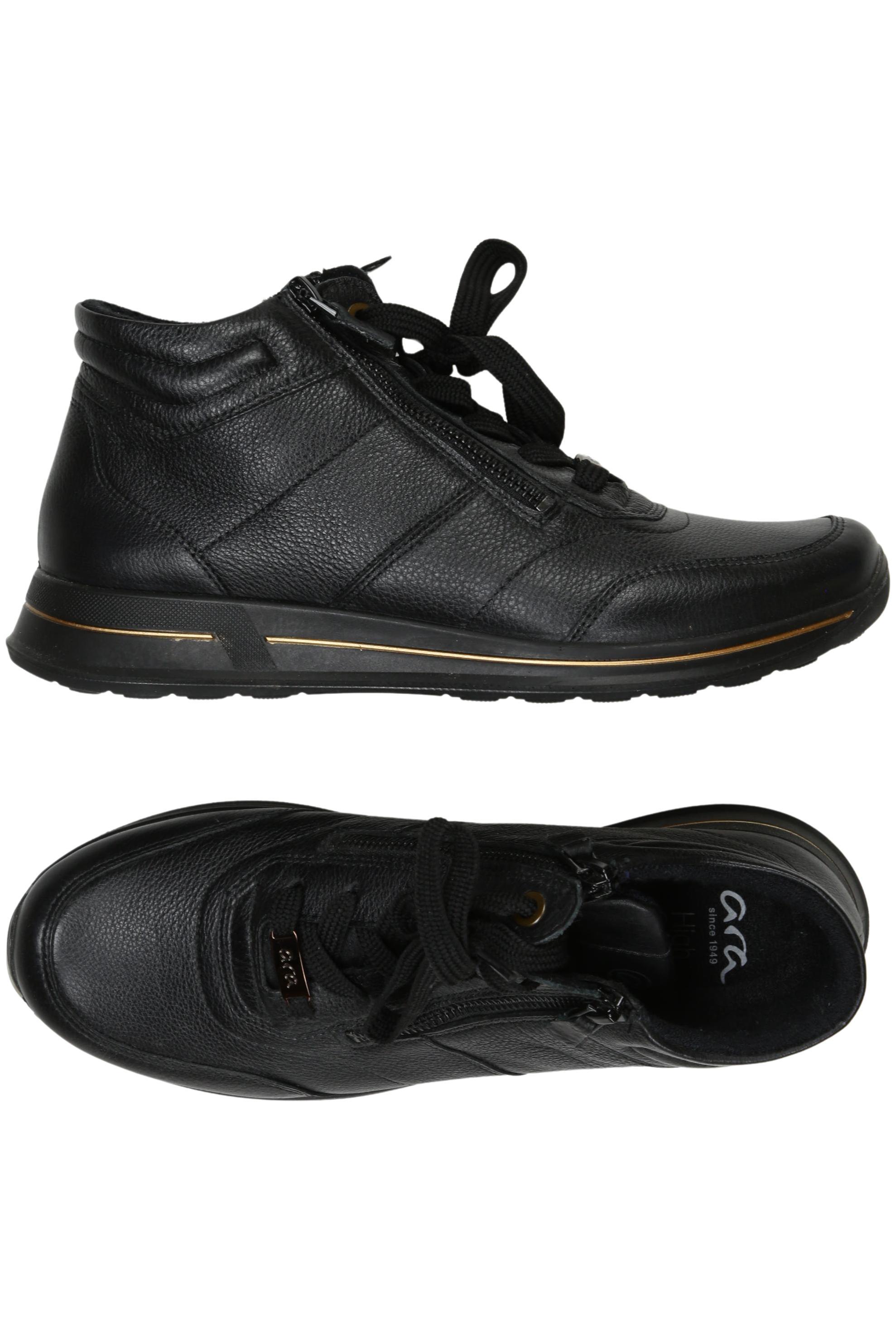 

Ara Damen Stiefelette, schwarz, Gr. 6.5