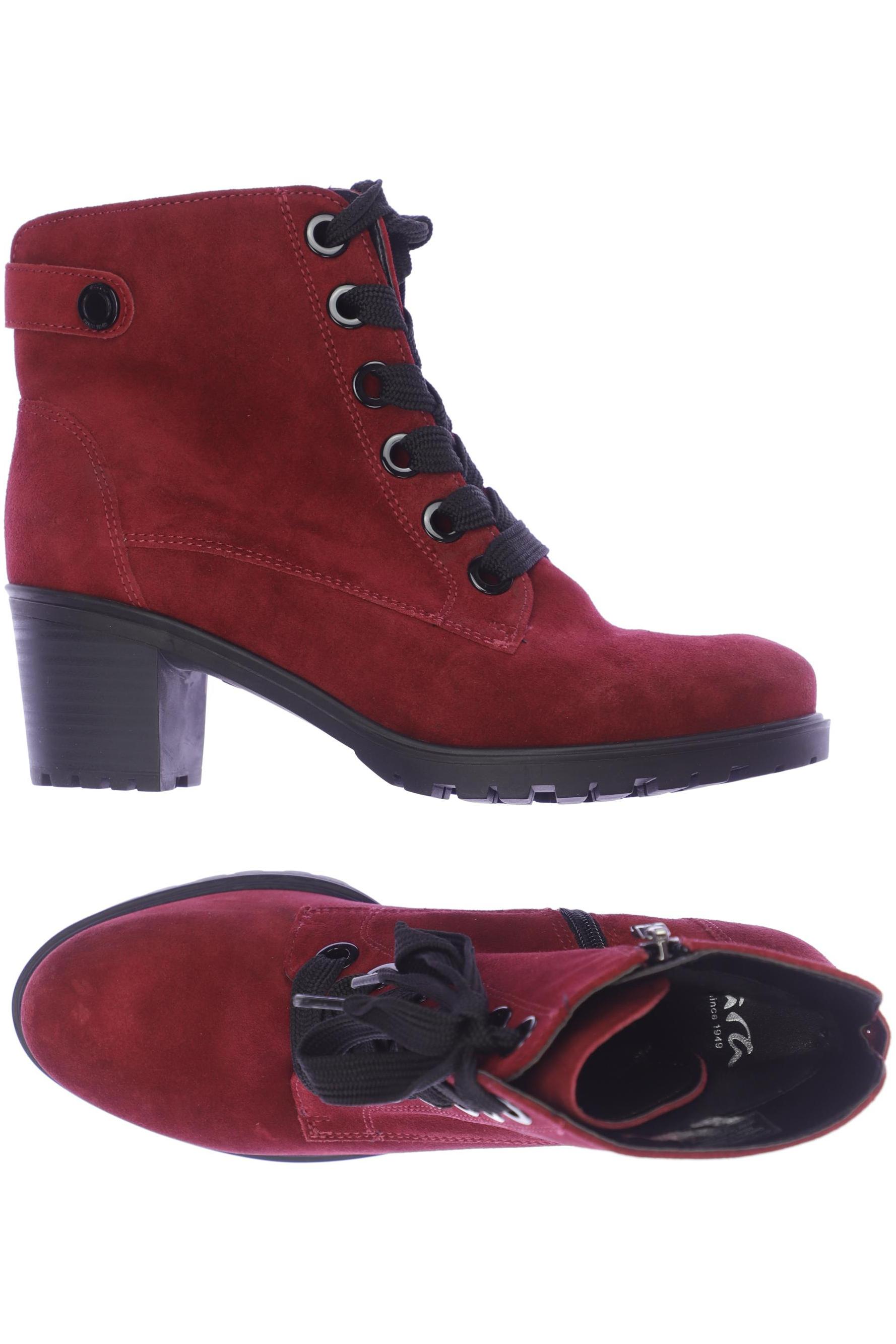 

Ara Damen Stiefelette, rot, Gr. 7