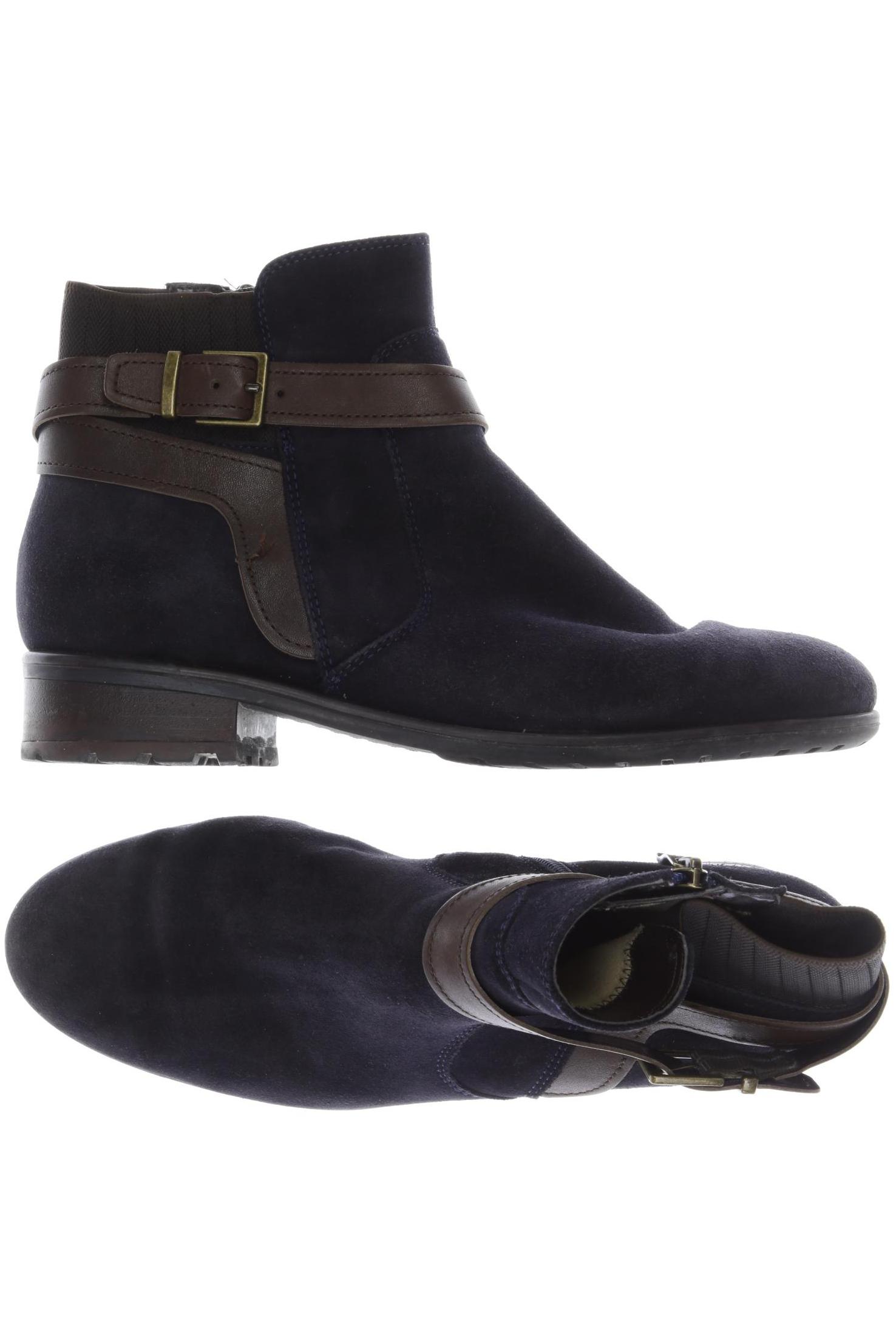 

Ara Damen Stiefelette, marineblau, Gr. 7.5