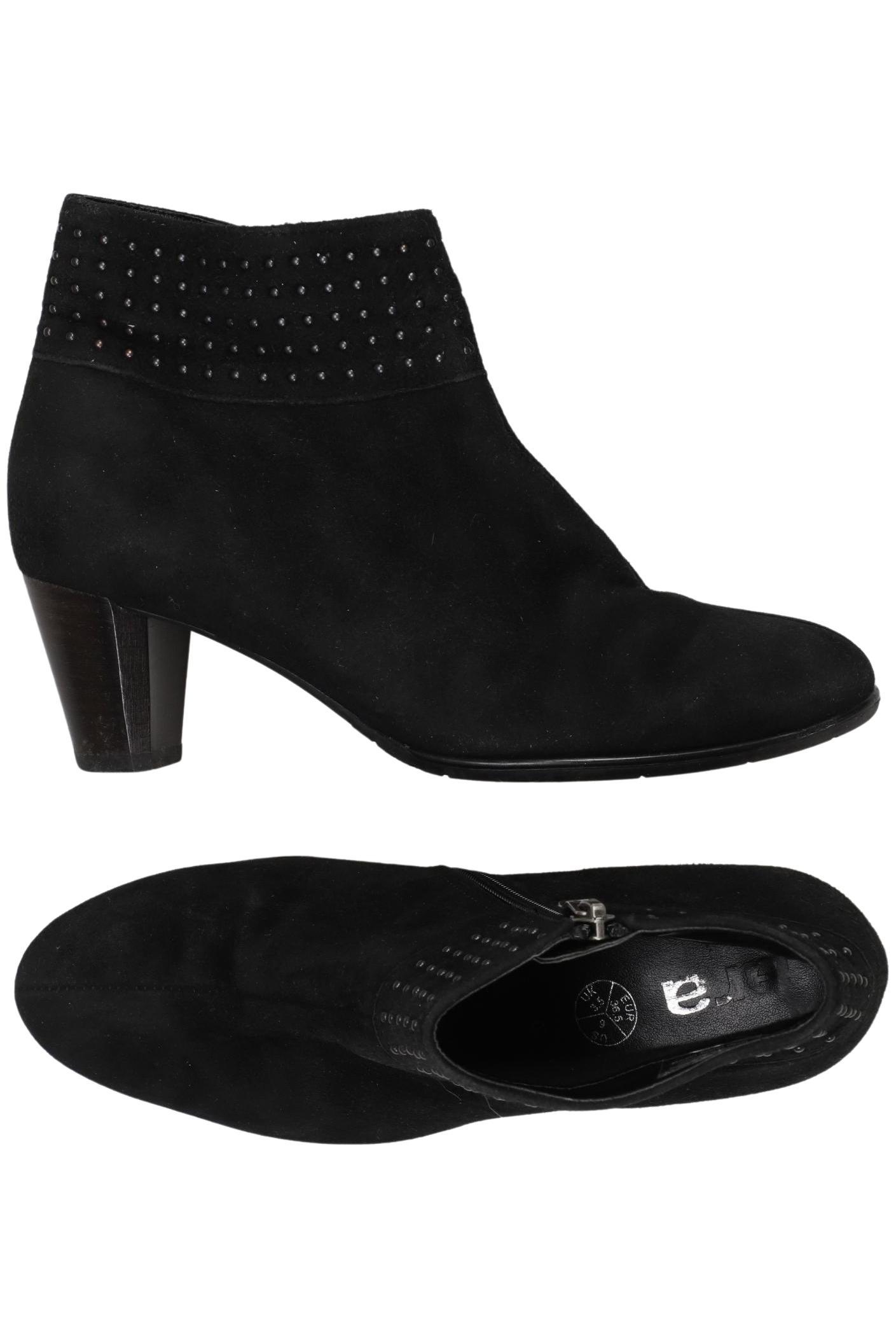 

Ara Damen Stiefelette, schwarz, Gr. 36.5