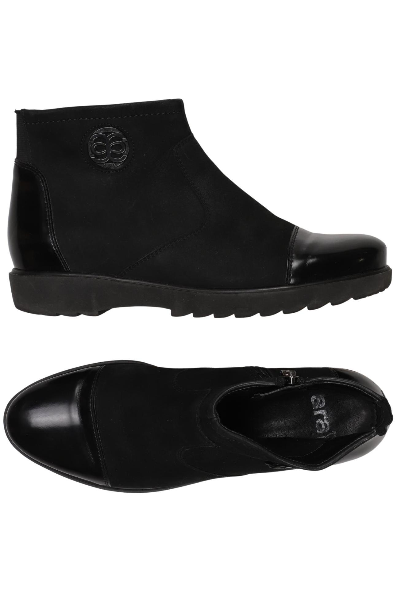 

Ara Damen Stiefelette, schwarz, Gr. 5
