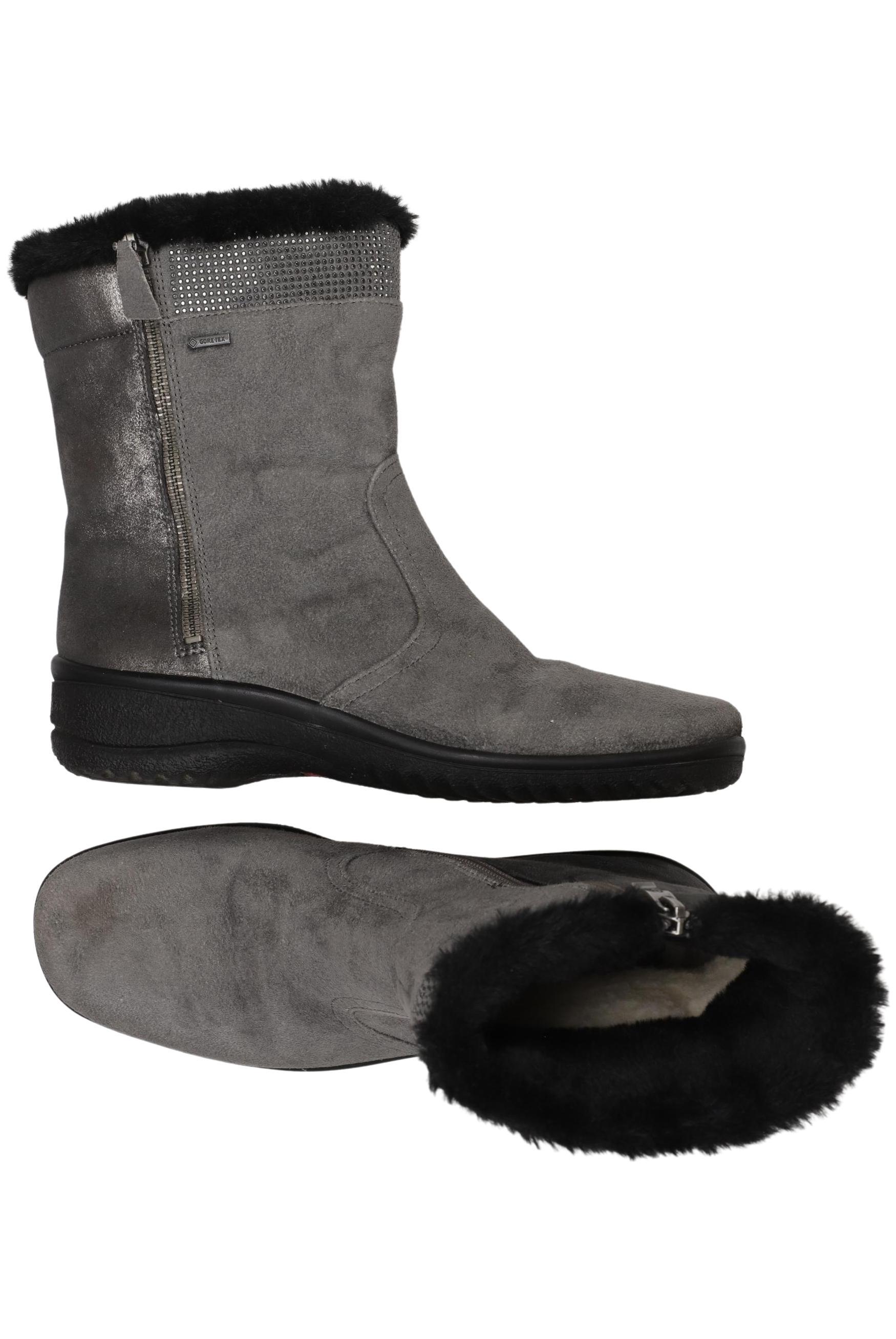 

Ara Damen Stiefelette, grau, Gr. 4.5